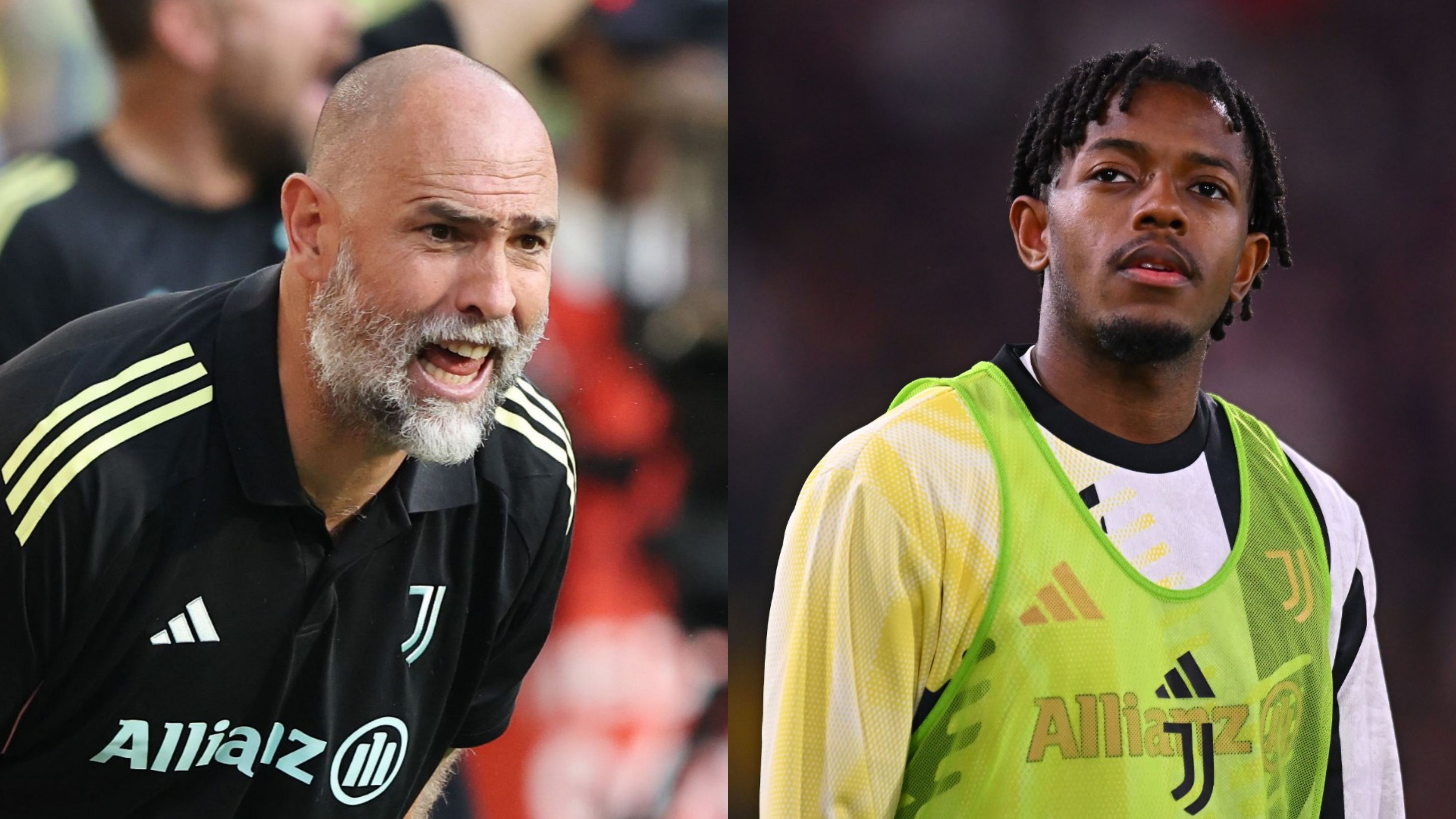 Igor Tudor and Samuel Mbangula