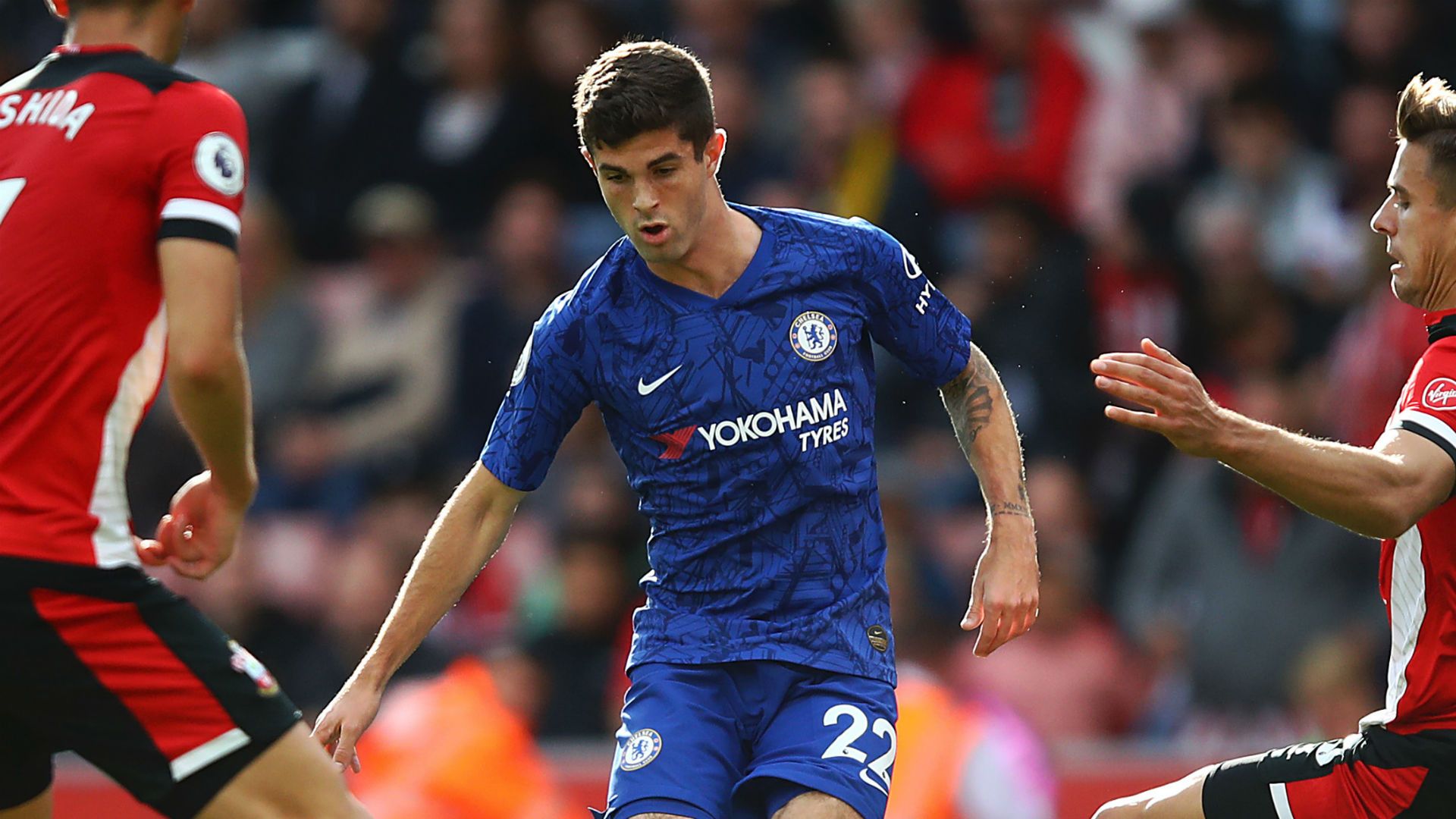 Christian Pulisic Chelsea Southampton 061019