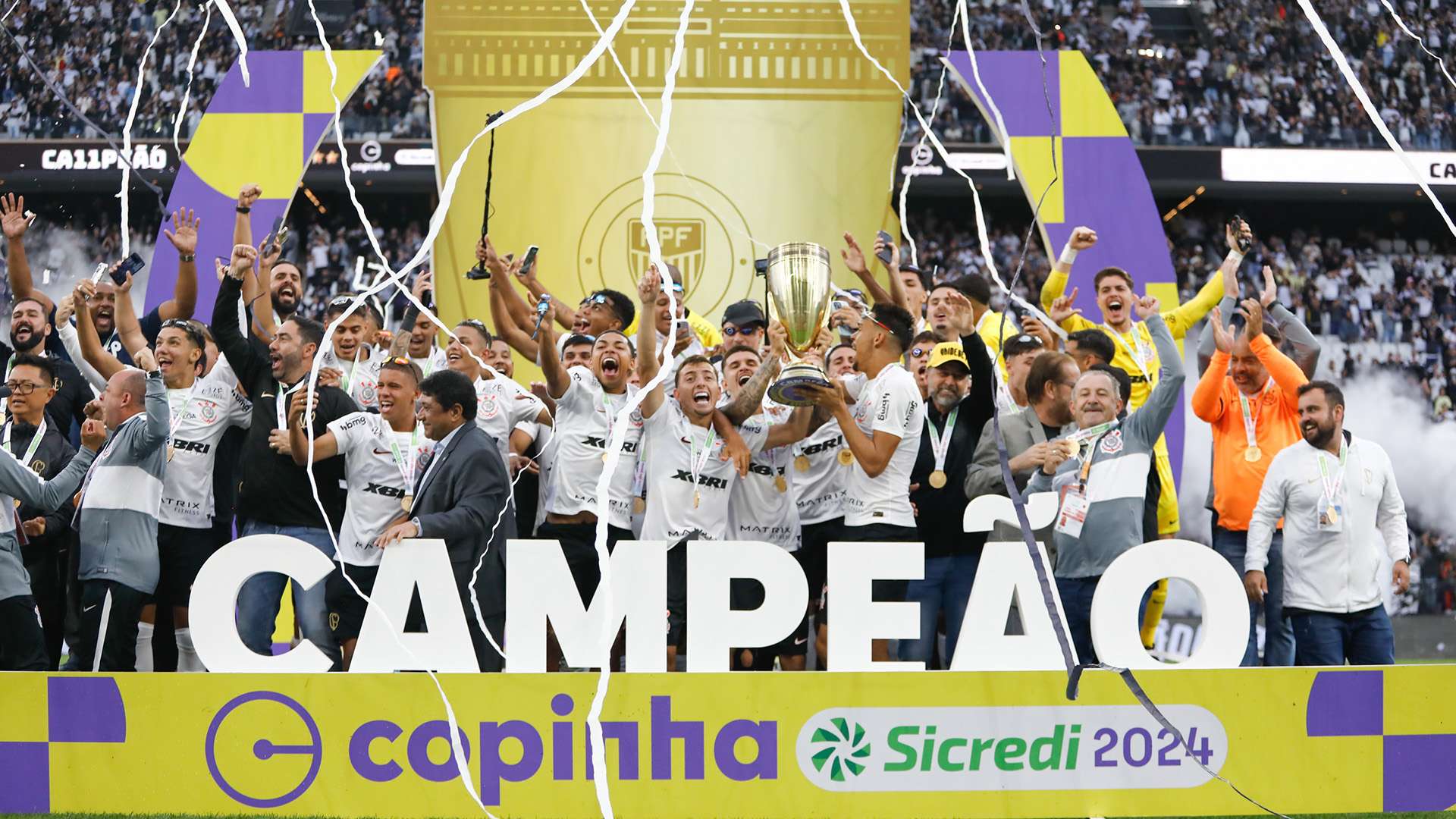 Corinthians campeão da Copinha 2024