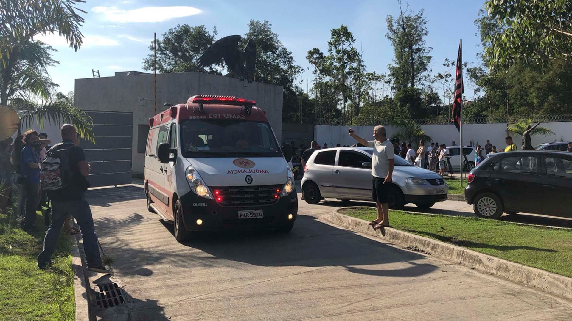 Incêndio CT Flamengo Ninho do Urubu 08 02 19