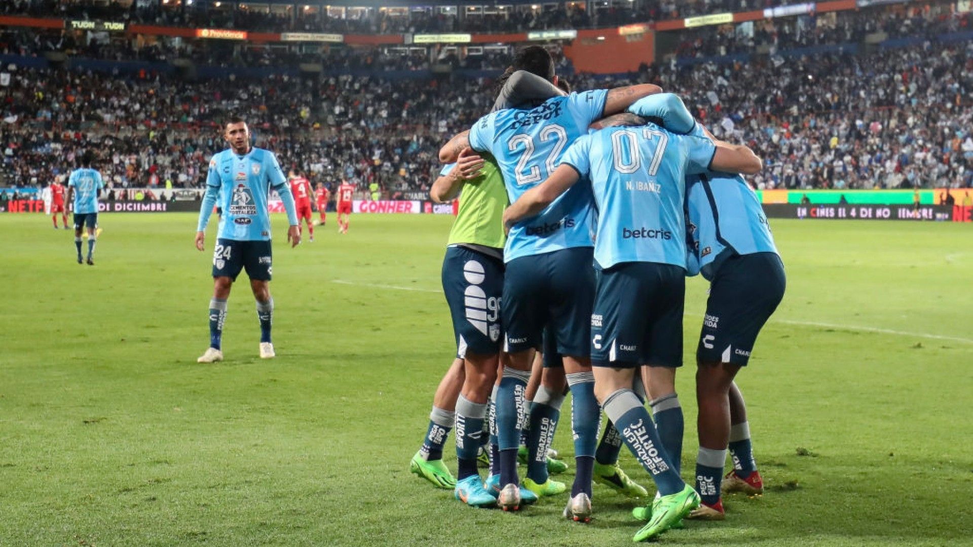 Pachuca celebración final Apertura 2022