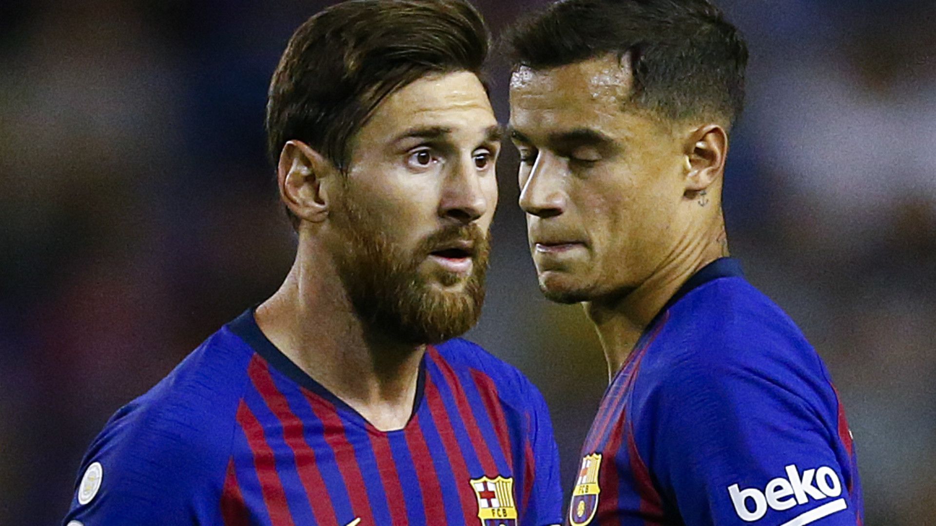 MESSI COUTINHO VALLADOLID BARCELONA LALIGA