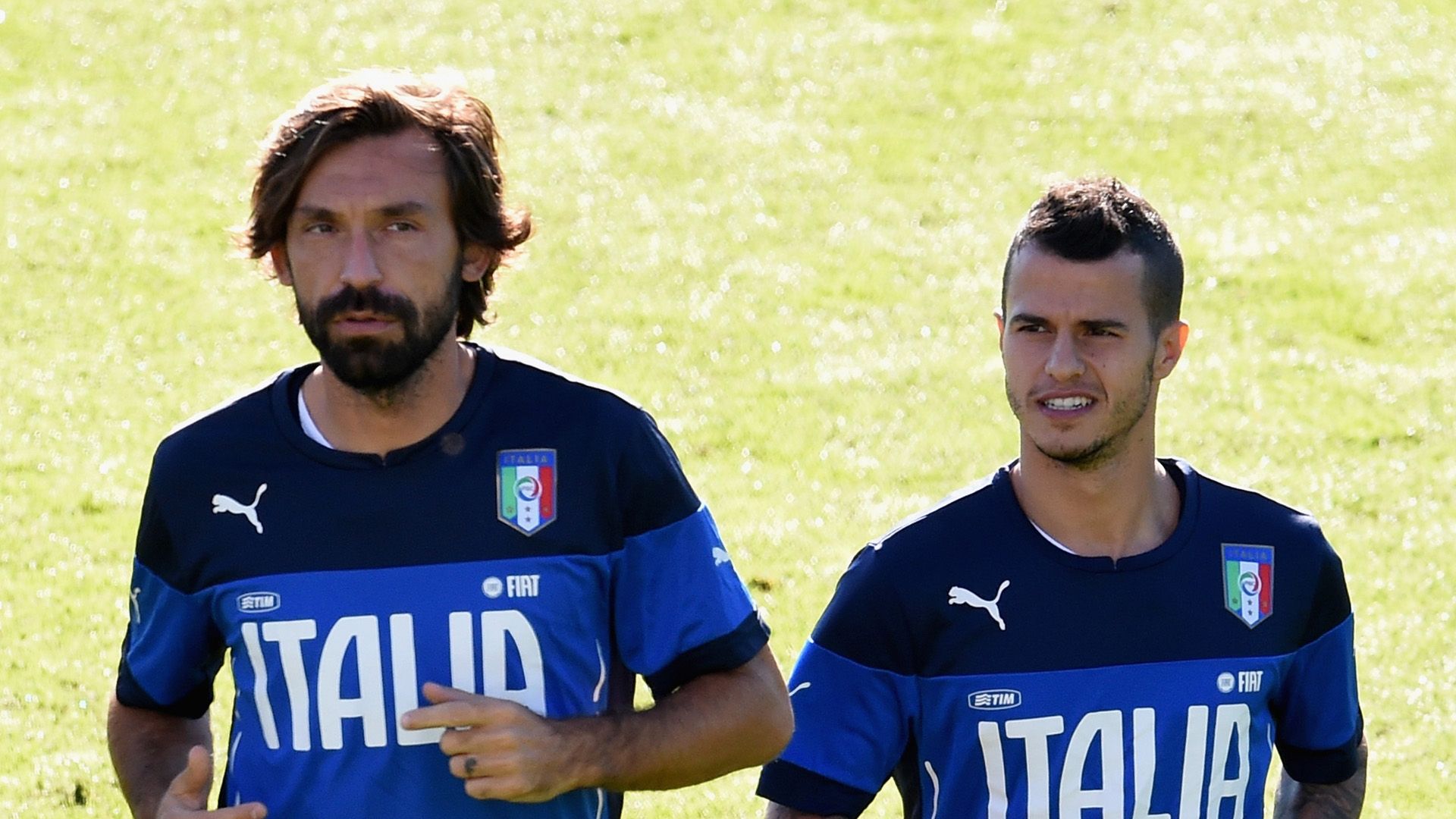 Andrea Pirlo Sebastion Giovinco Italy 10082015