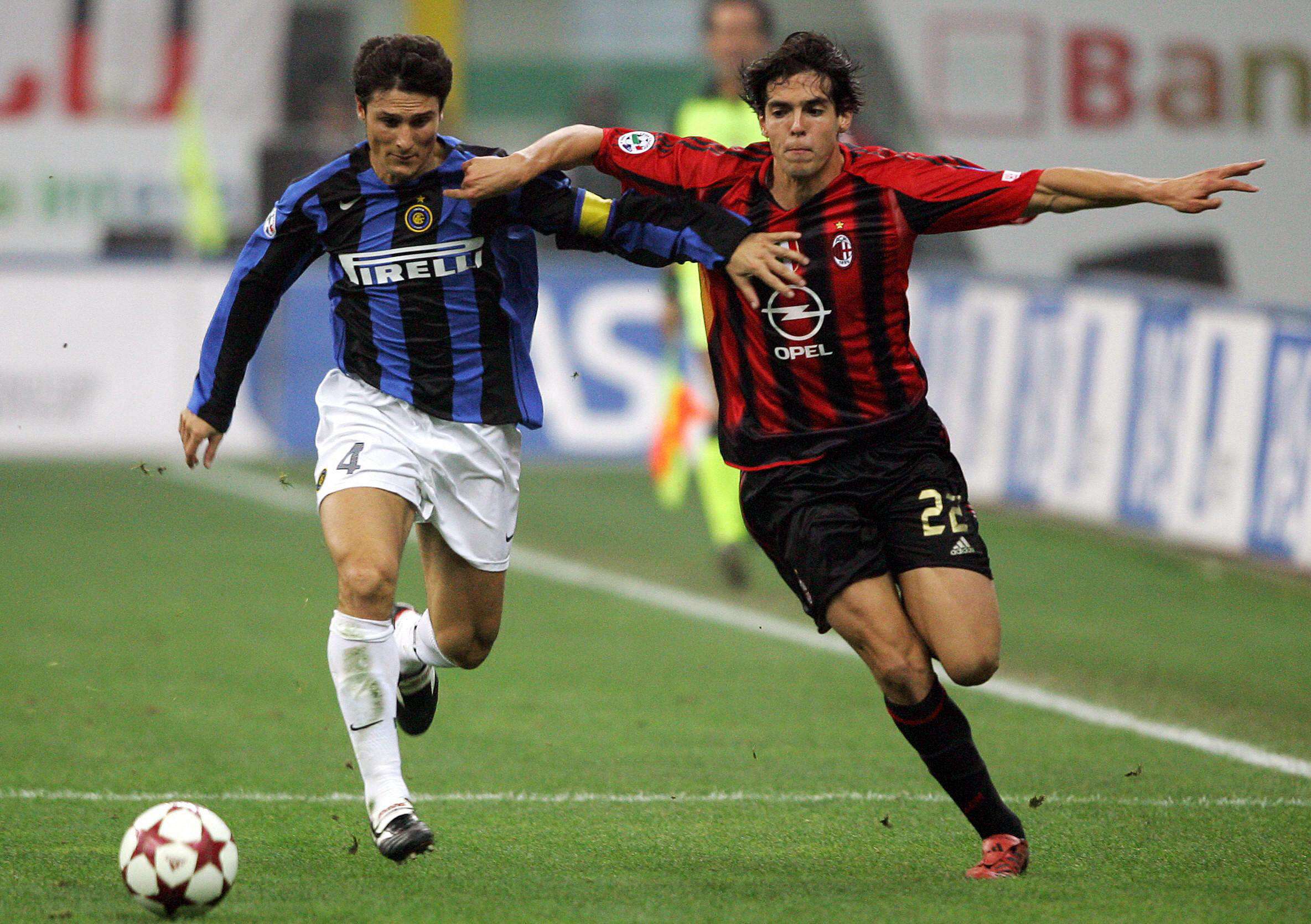 Kaka Zanetti Milan Inter Serie A