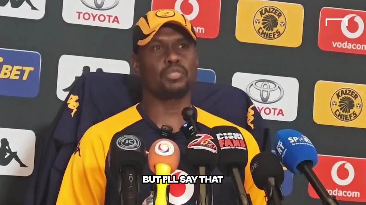 Cedric Kaze Kaizer Chiefs press conference video