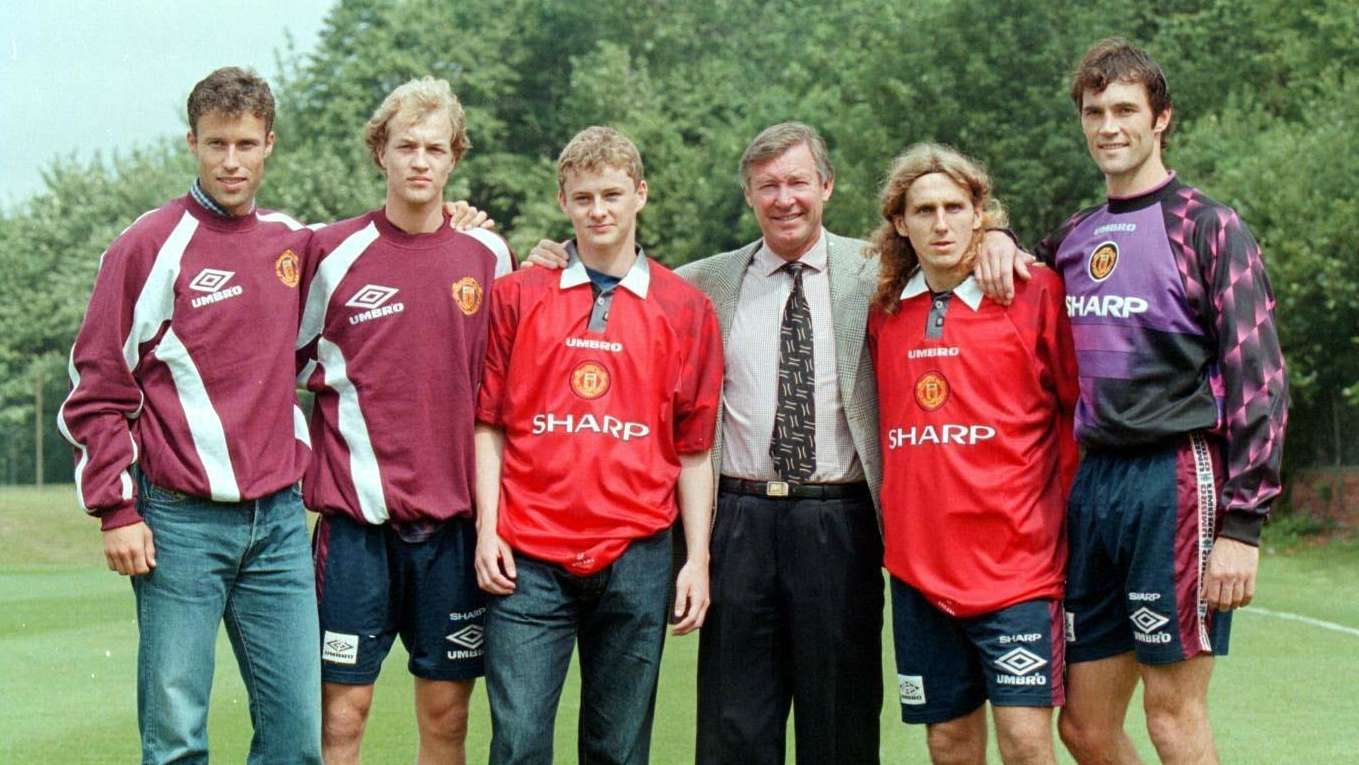 Solskjaer Manchester United Alex Ferguson 1996