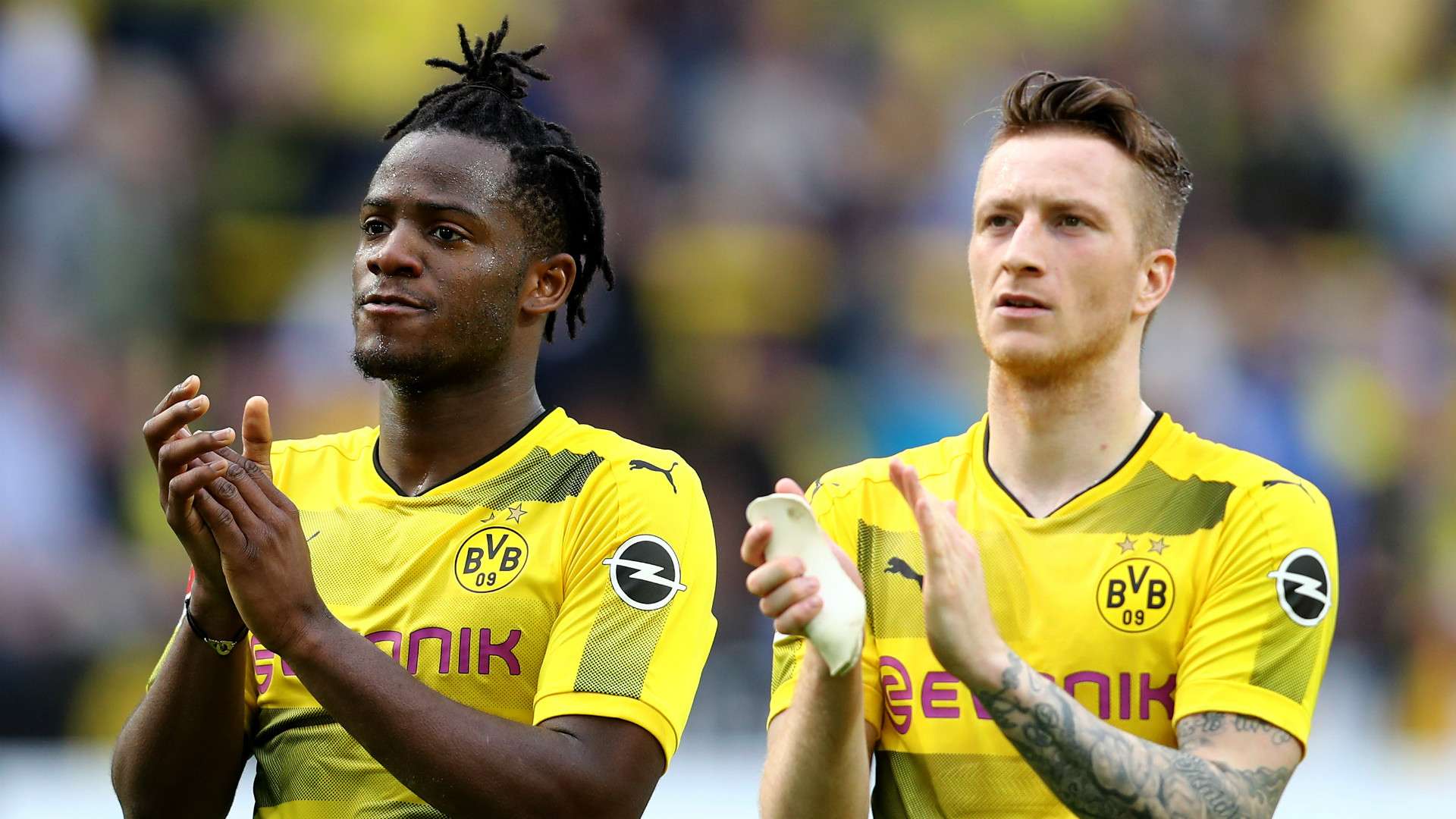 Michy Batshuayi Marco Reus Borussia Dortmund