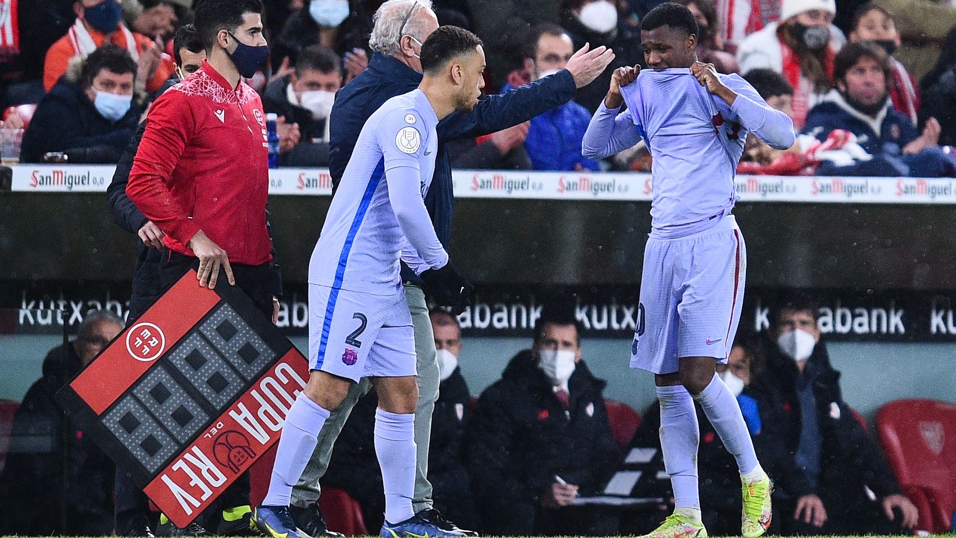 Ansu Fati Athletic Club Copa del Rey 2021-22