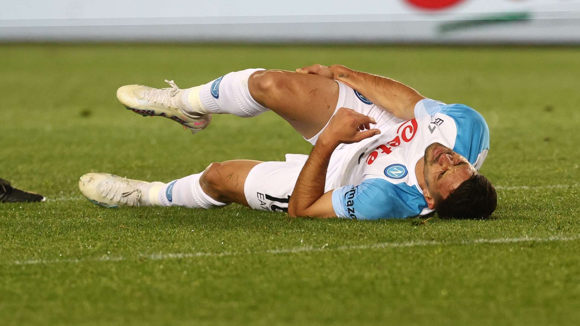 Giovanni Simeone injury Lecce Napoli
