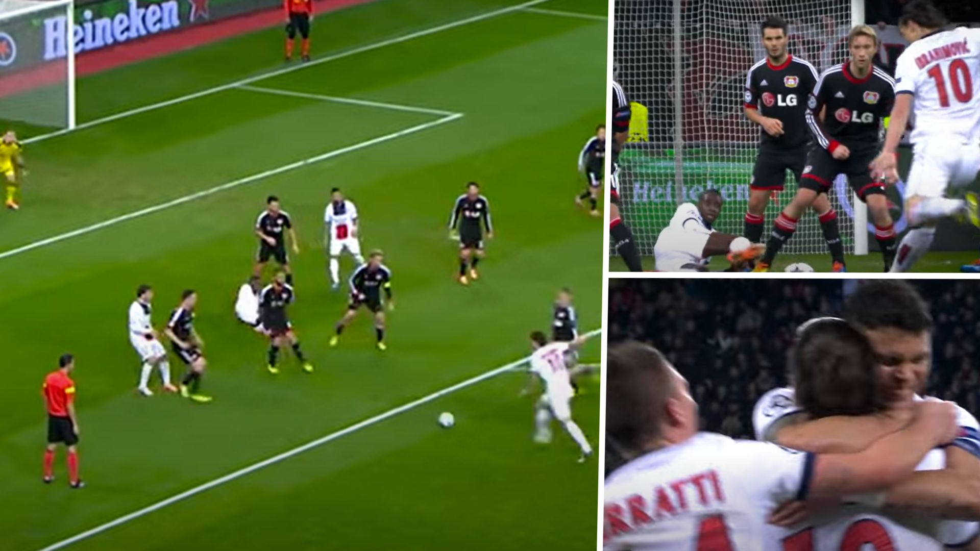 IBRAHIMOVIC GFX PSG LEVERKUSEN GOAL SCREESNHOTS