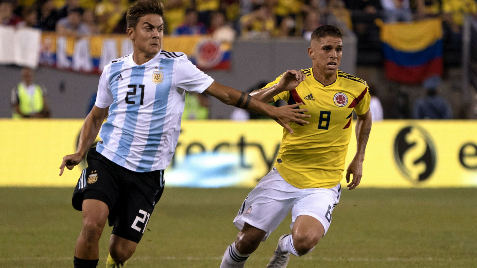 Dybala Cuellar Argentina Colombia Amistoso Internacional 11092018