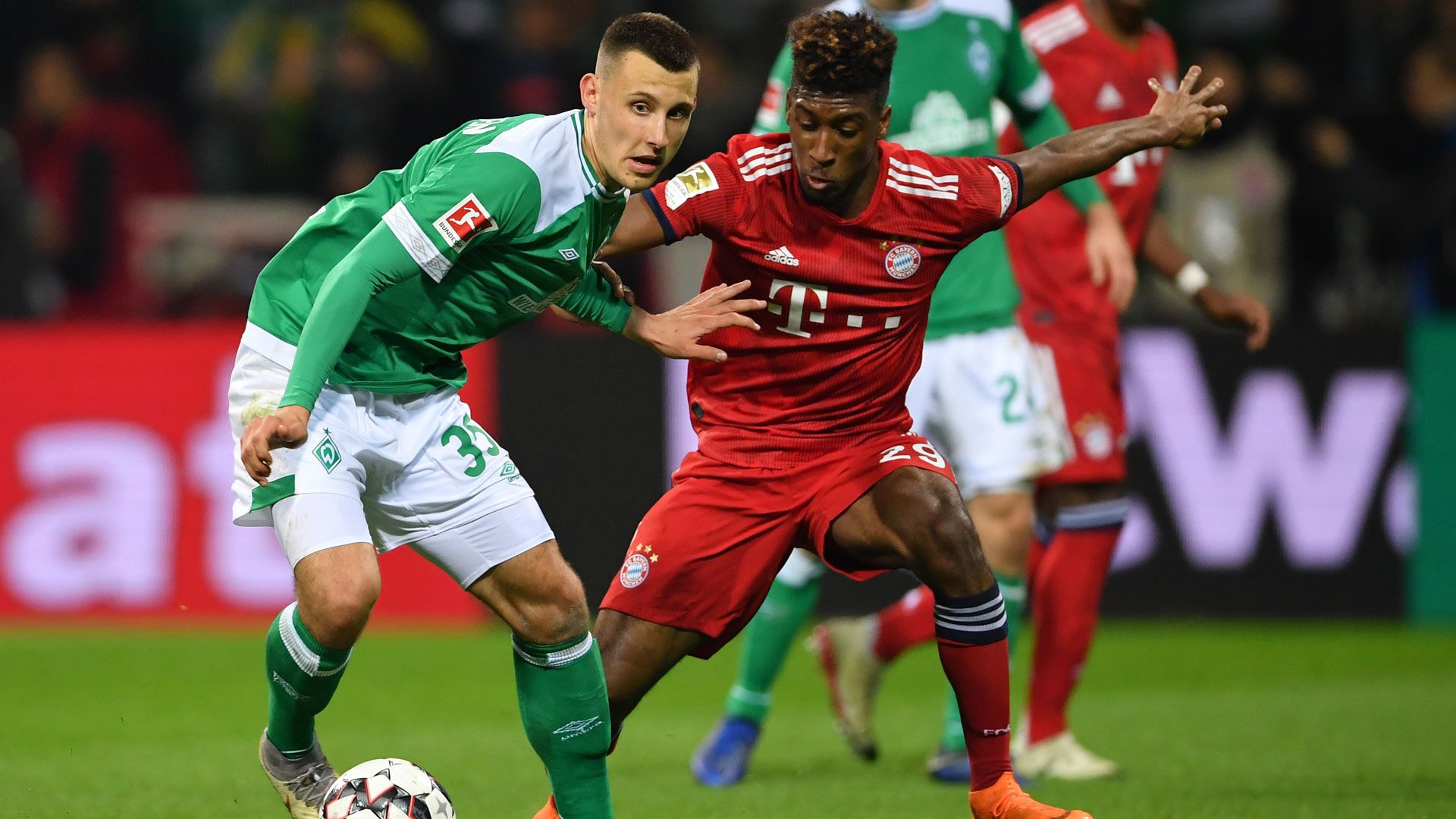 Maximilian Eggestein Werder Bremen Kingsley Coman DFB-Pokal 24042019