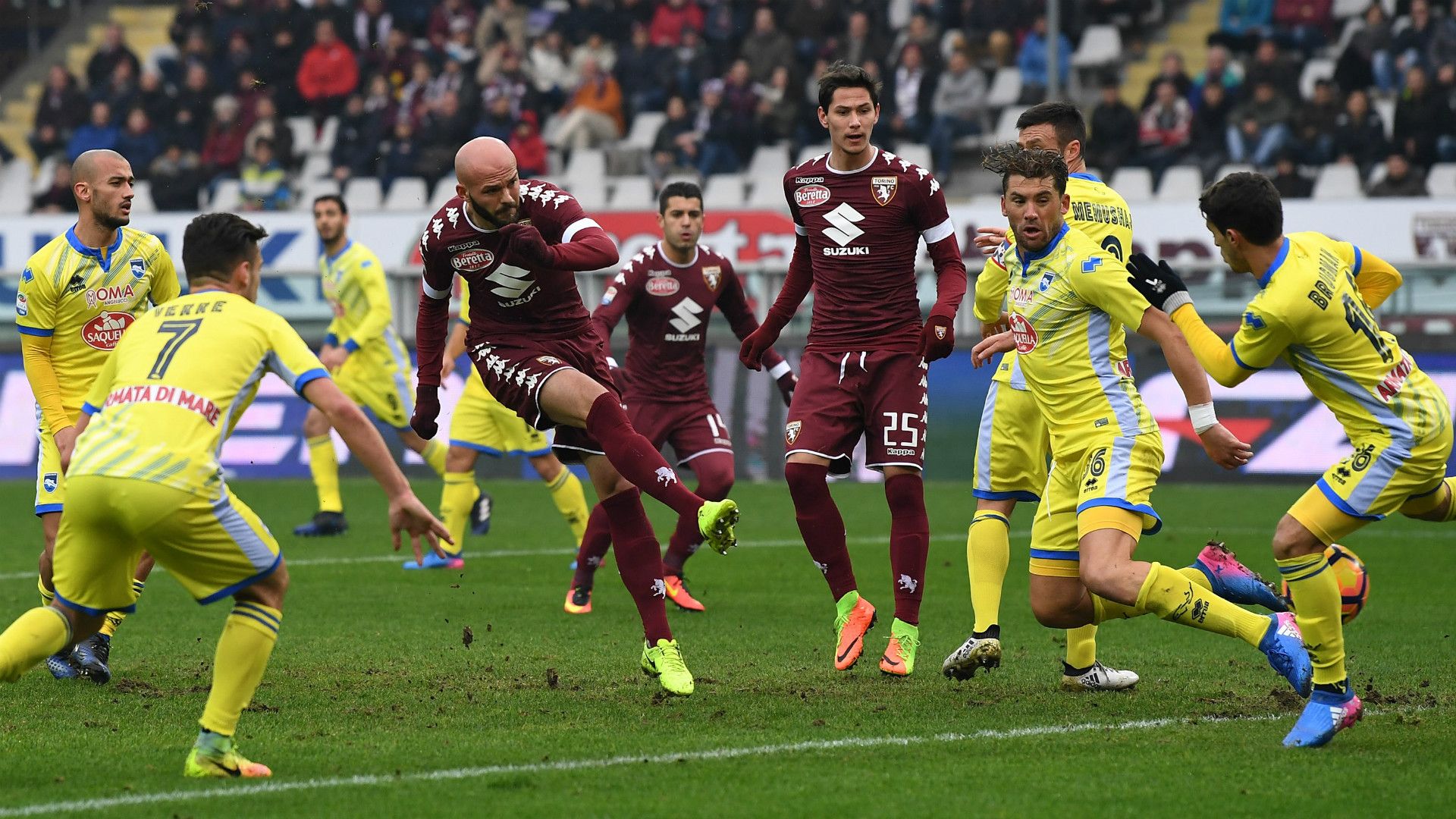 Ajeti goal Torino Pescara Serie A 2017/02/12