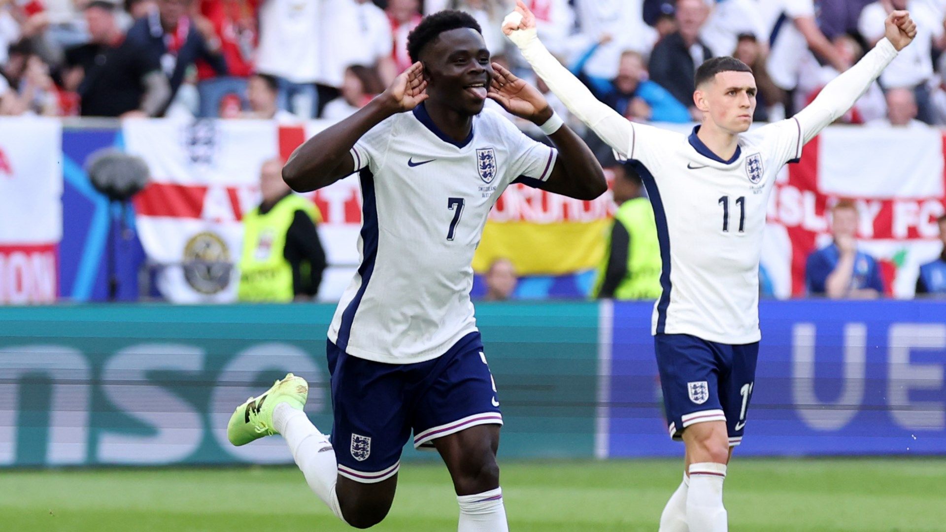 Bukayo Saka England 2024