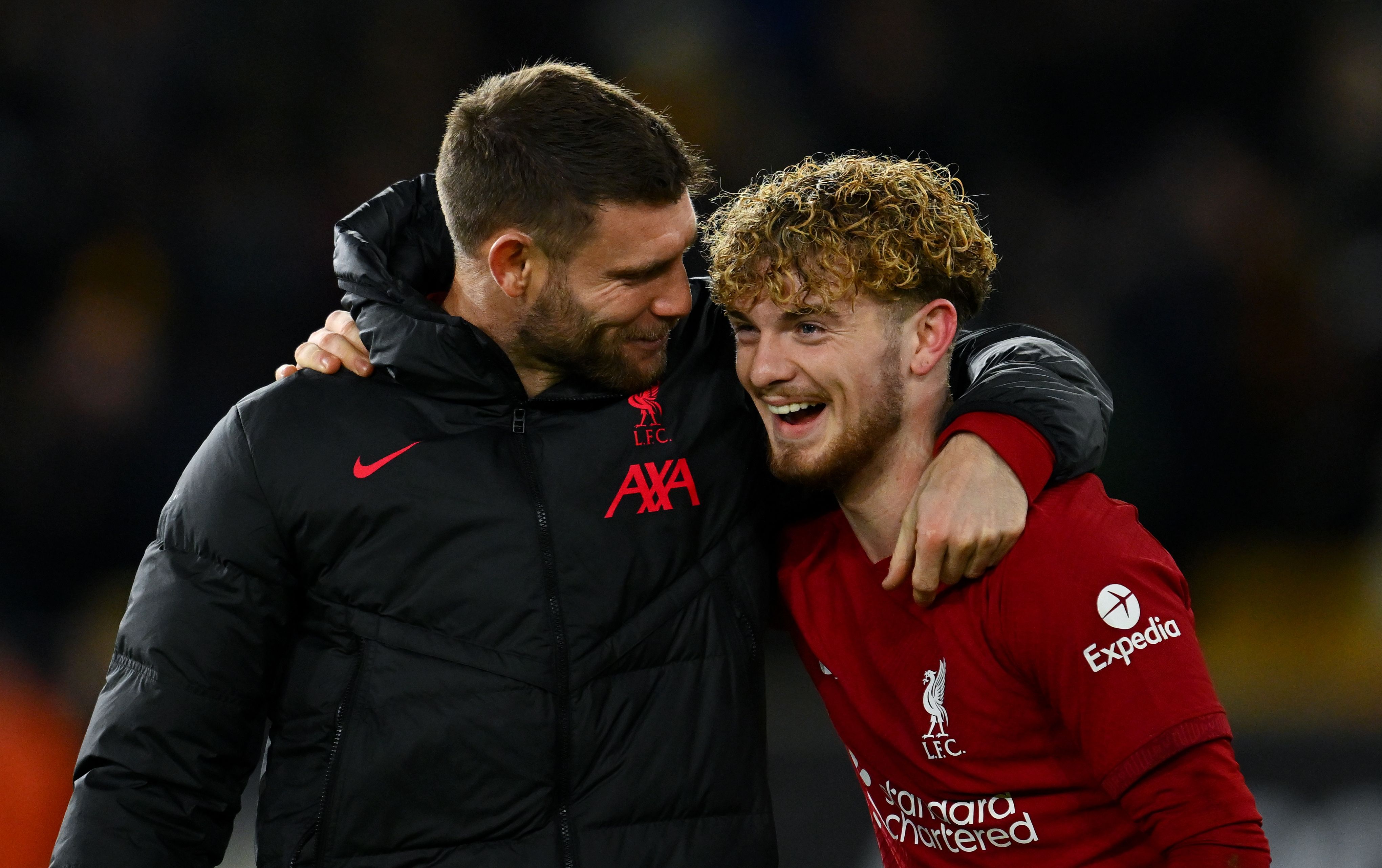 Harvey Elliott James Milner Liverpool 2022-23