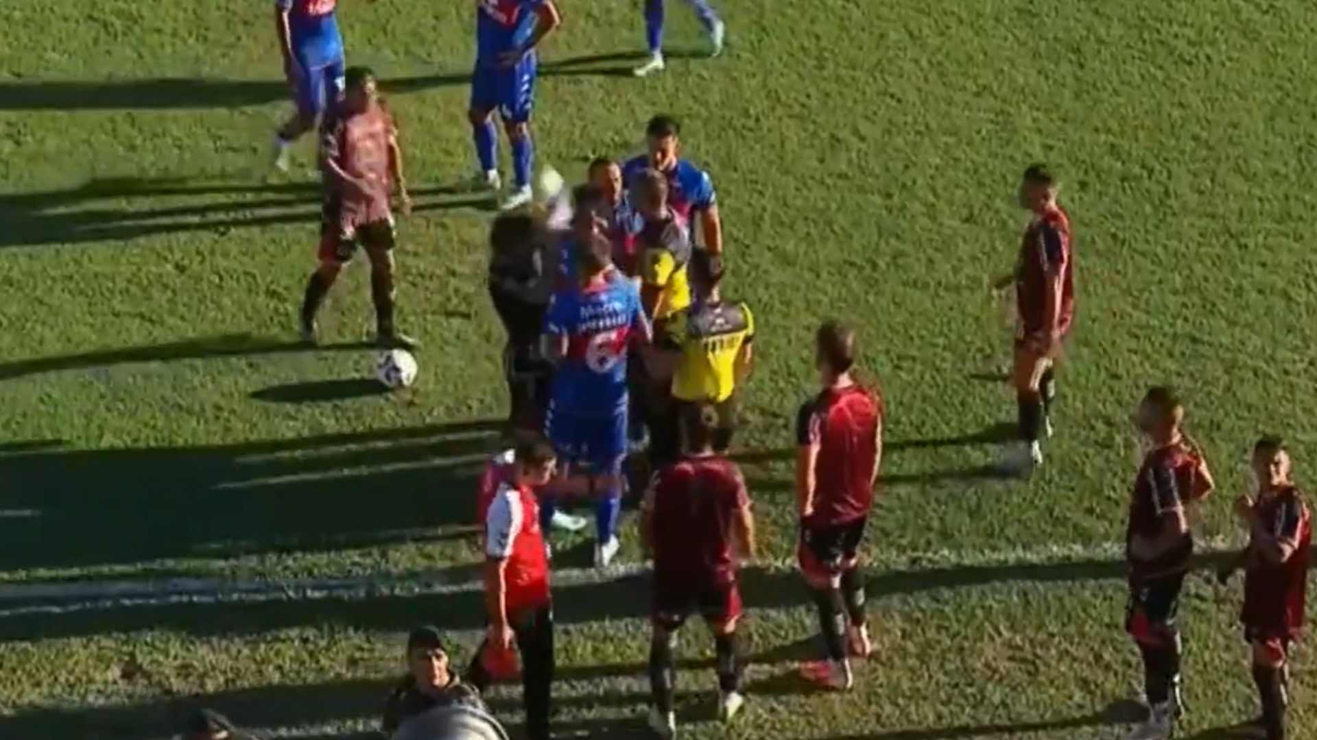 Captura Botellazo Tigre Chacarita Copa Argentina 21022024