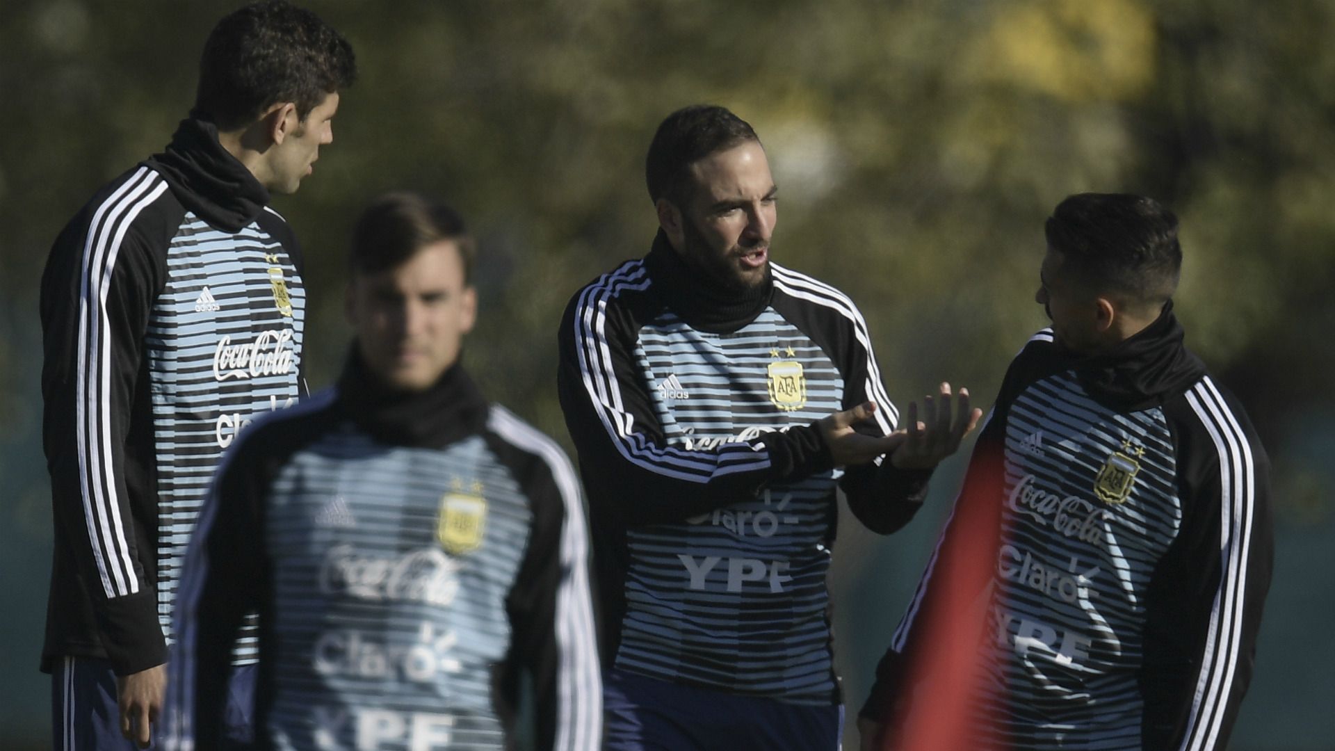 Higuain Argentina entrenamiento 24052018