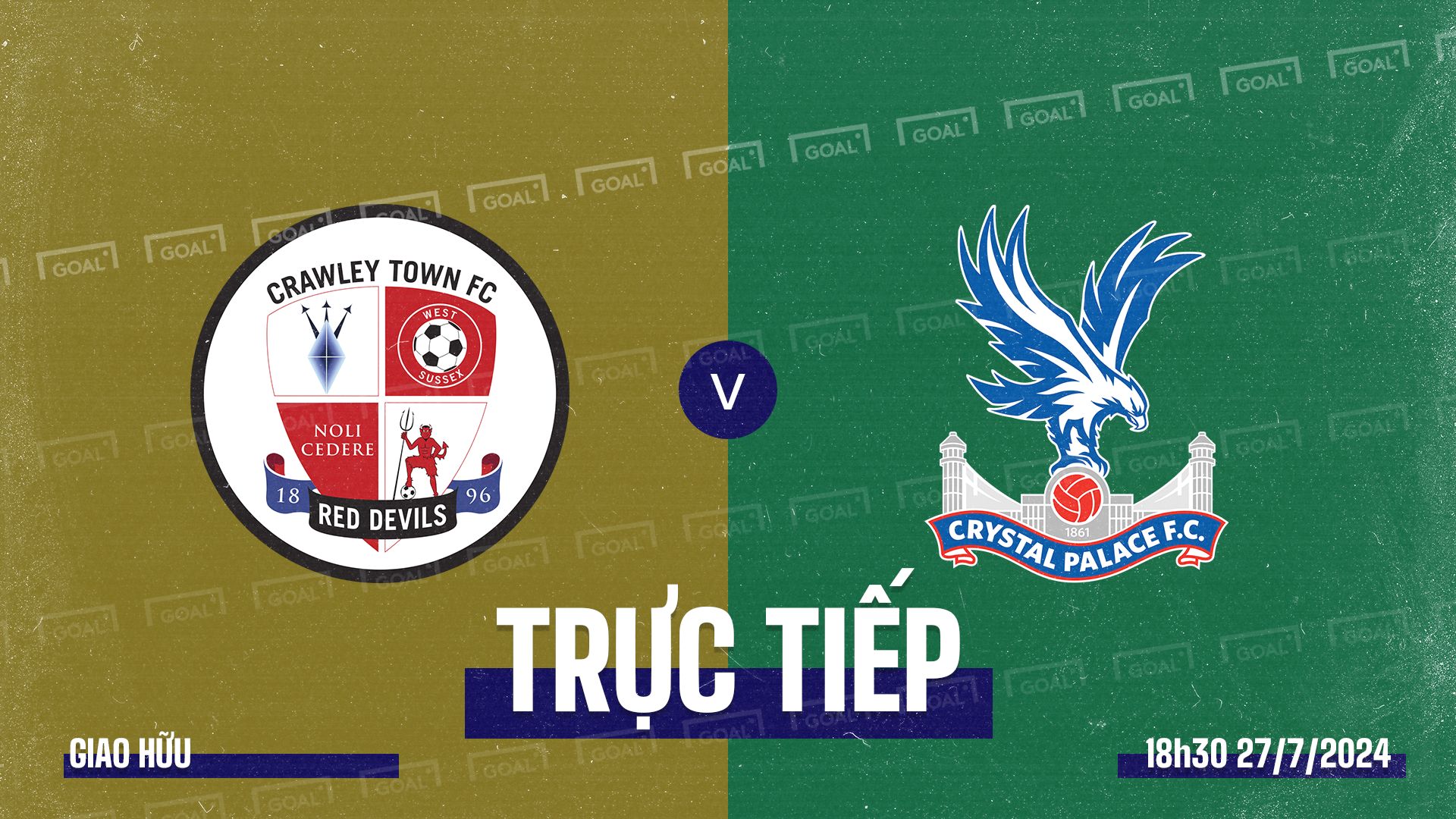  Crawley Town vs Crystal Palace 2024 GFX