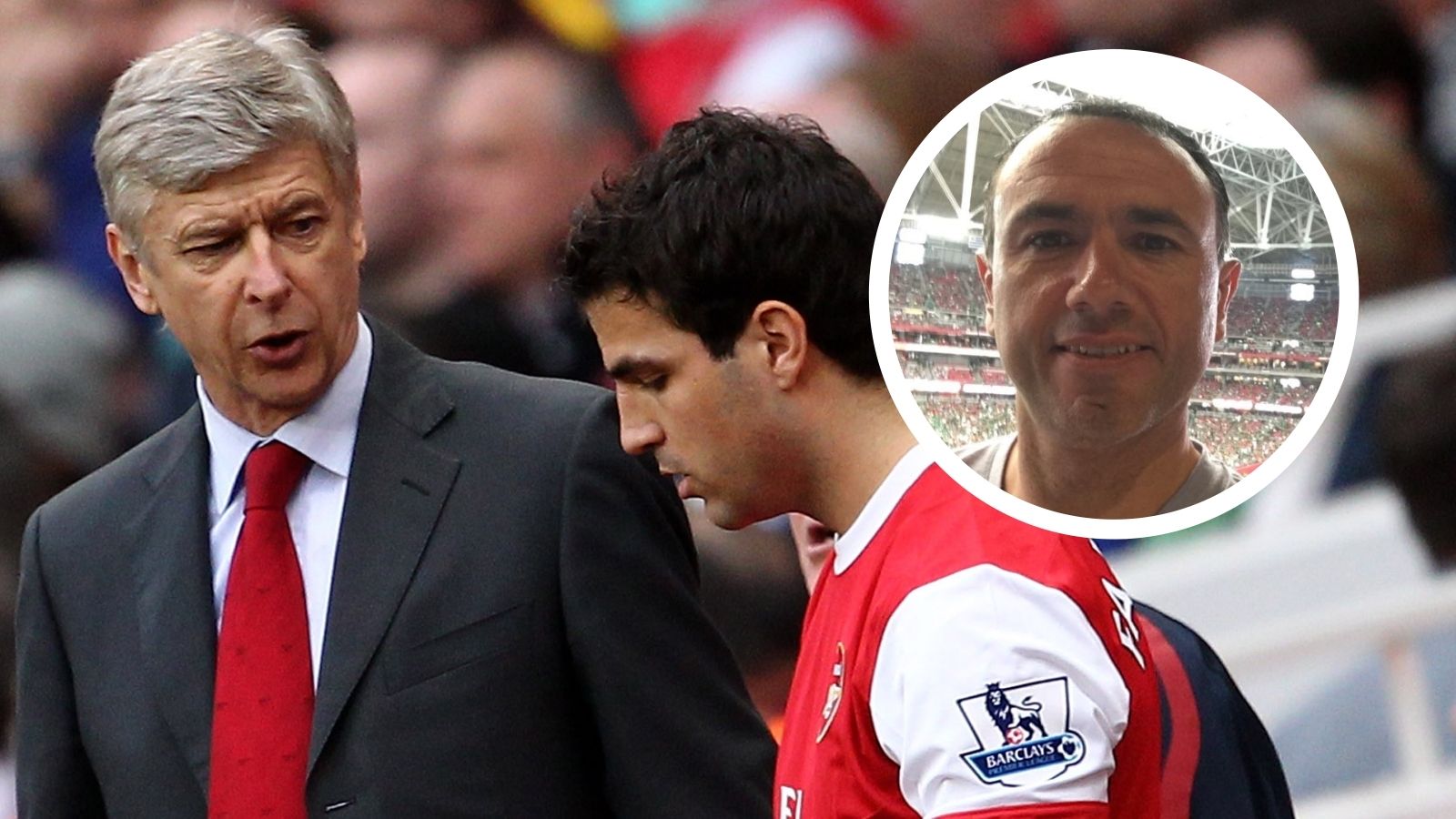 Francis Cagigao Arsene Wenger Cesc Fabregas Arsenal GFX