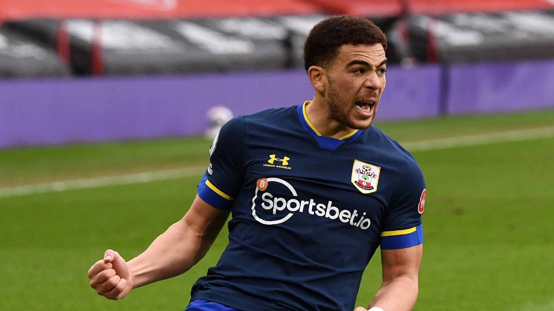 Che Adams Sheffield United vs Southampton Premier League 202-21