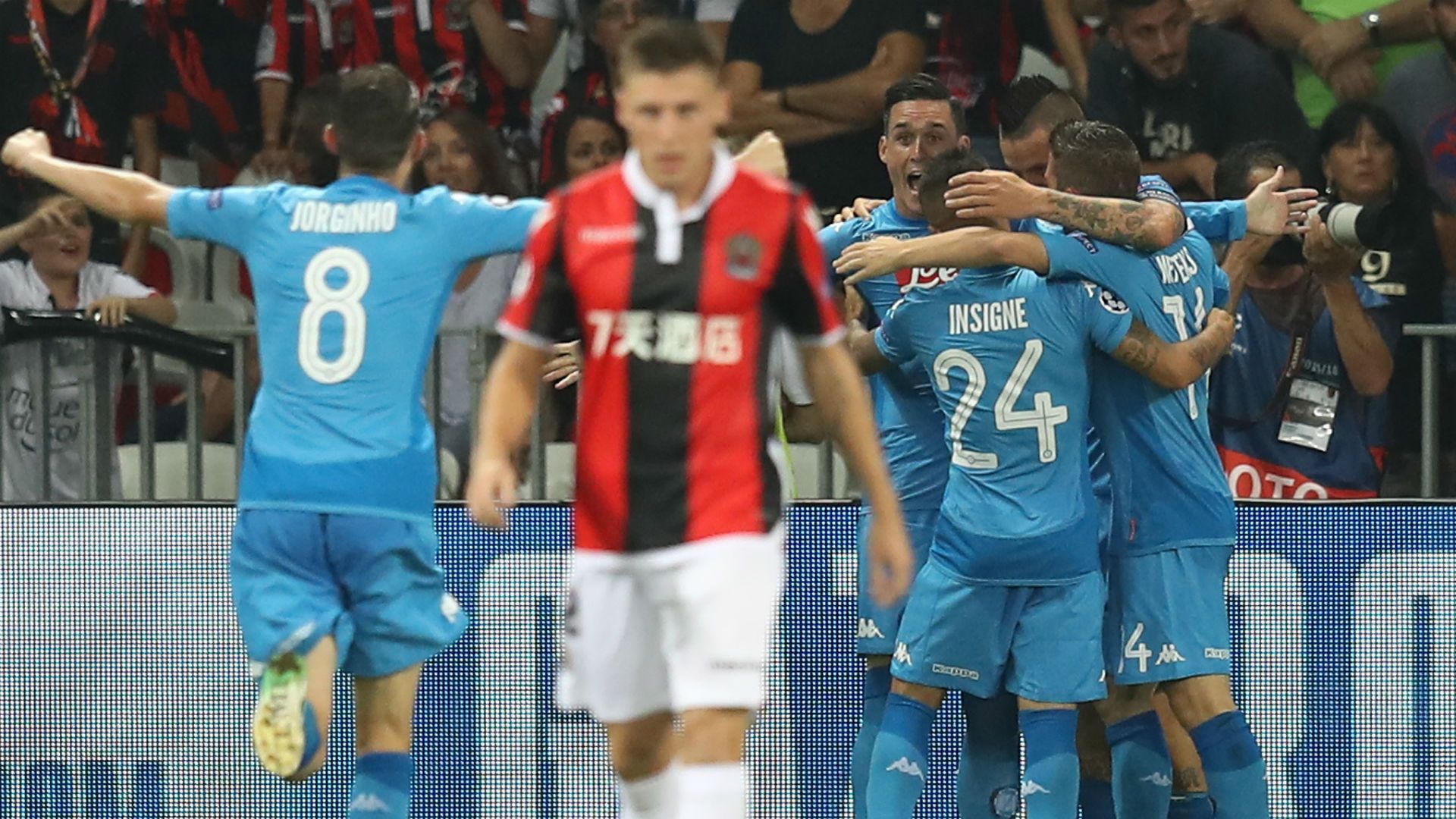 Jose Callejon Nice Napoli