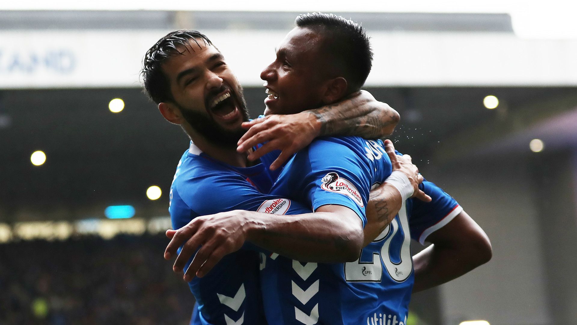 Daniel Candeais Alfredo Morelos Rangers 2018-19