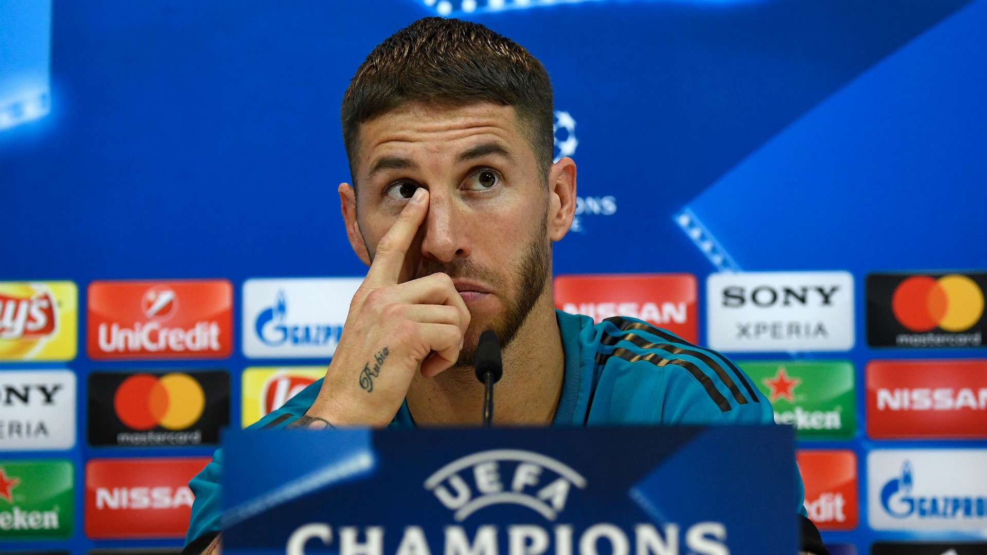 Sergio Ramos Real Madrid Champions League Press Conference