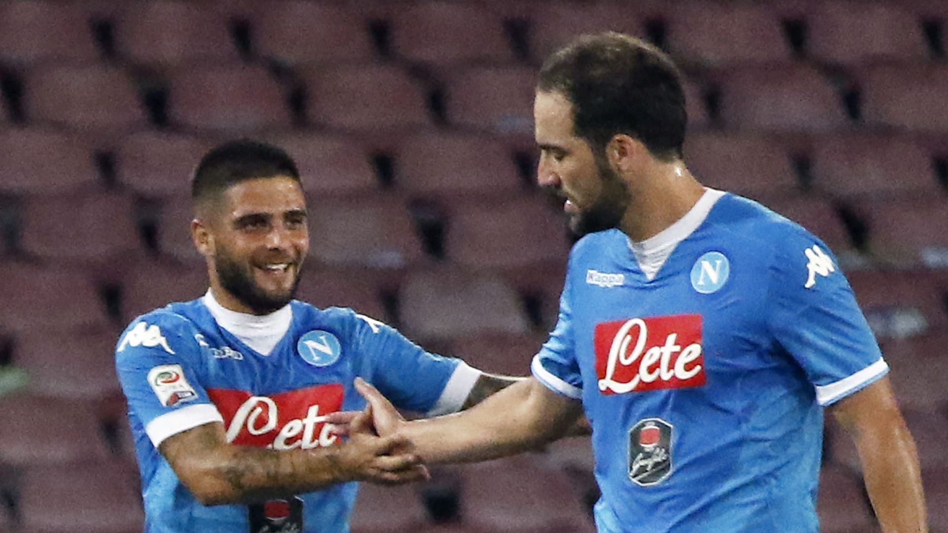 Lorenzo Insigne Gonzalo Higuain Napoli Juventus Serie A