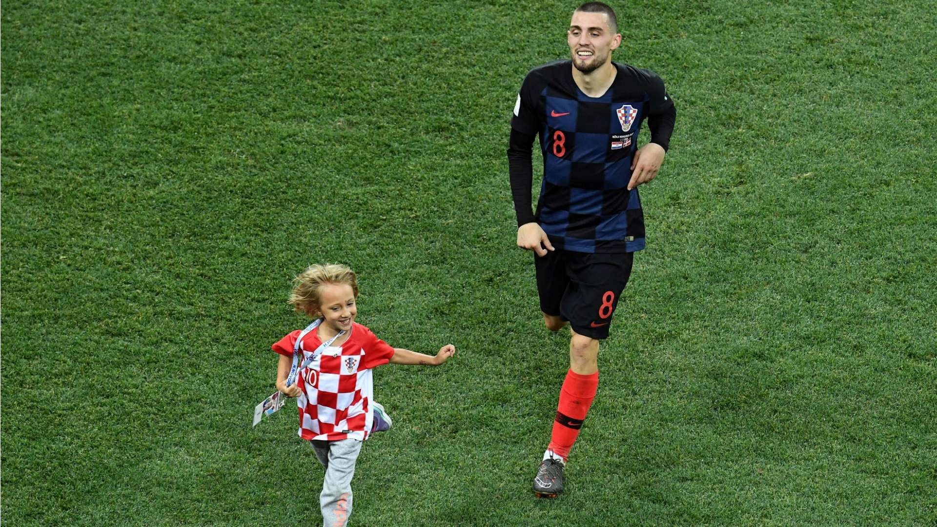 Mateo Kovacic Ema Modric Croatia World Cup 01072018