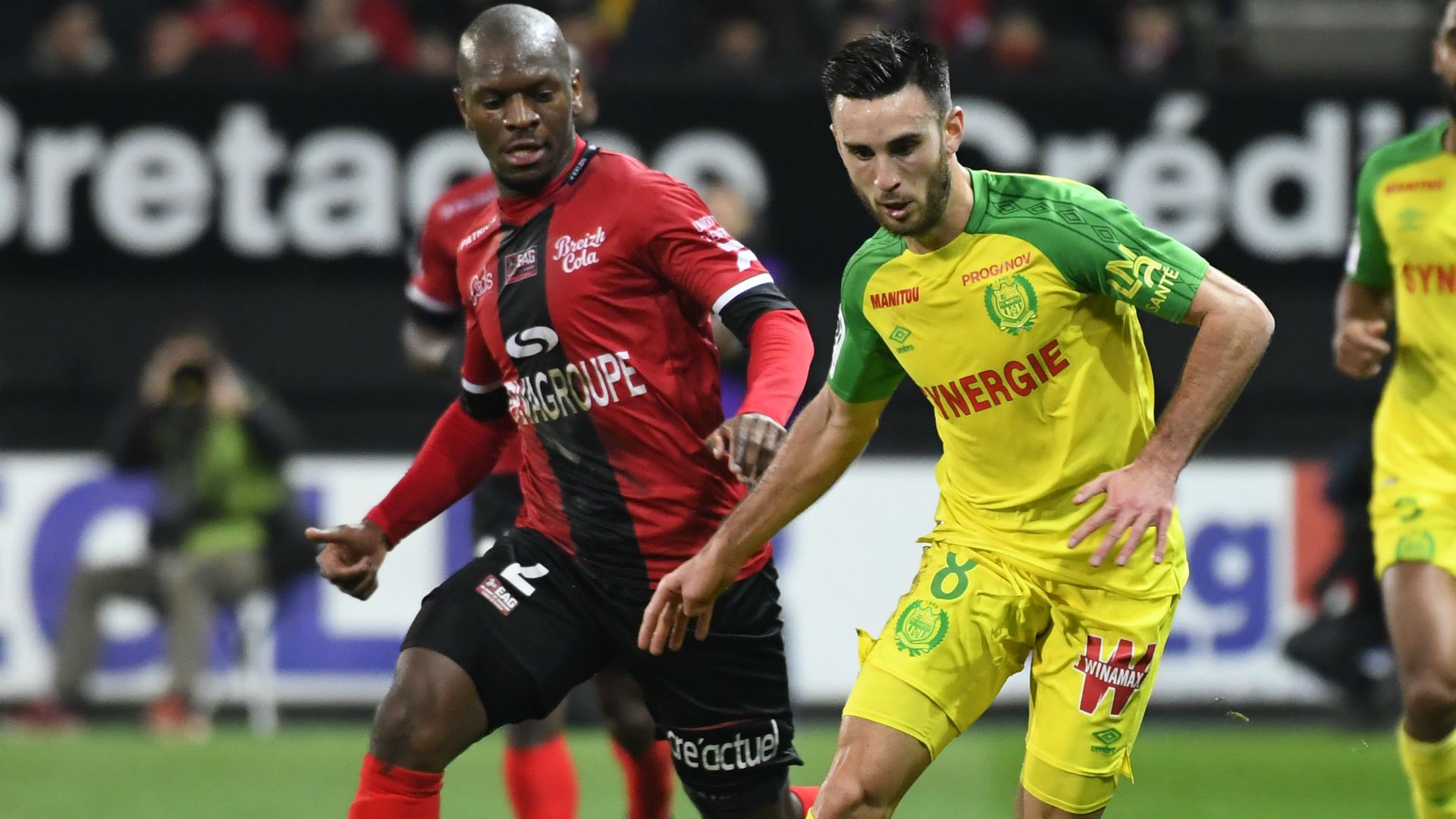 Adrien Thomasson David Alcibiade Guingamp Nantes Ligue 1 27012018