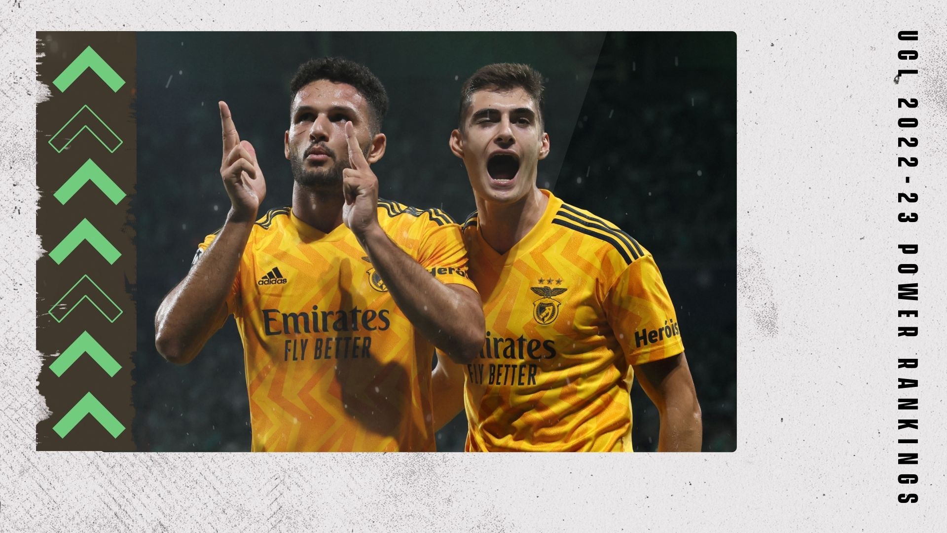 Benfica UCL Power Rankings