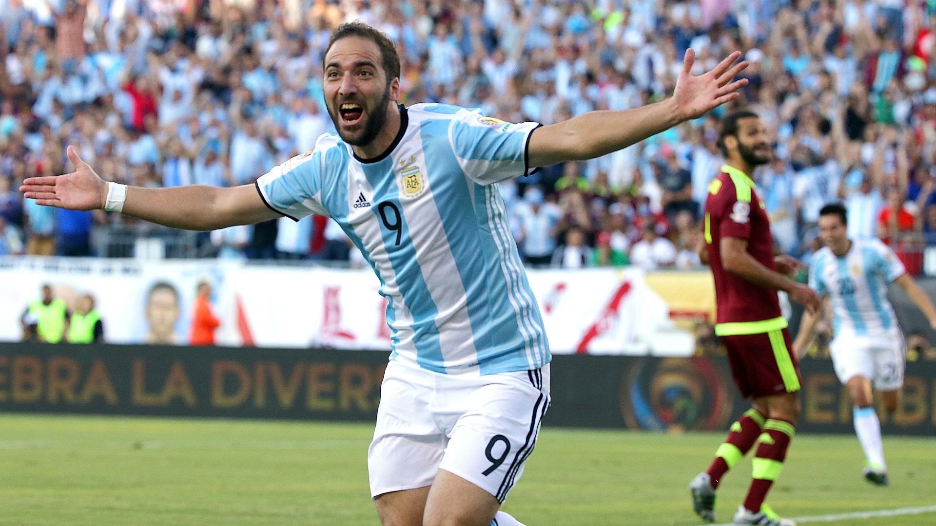 Gonzalo Higuain Argentina Venezuela Copa America 18062016