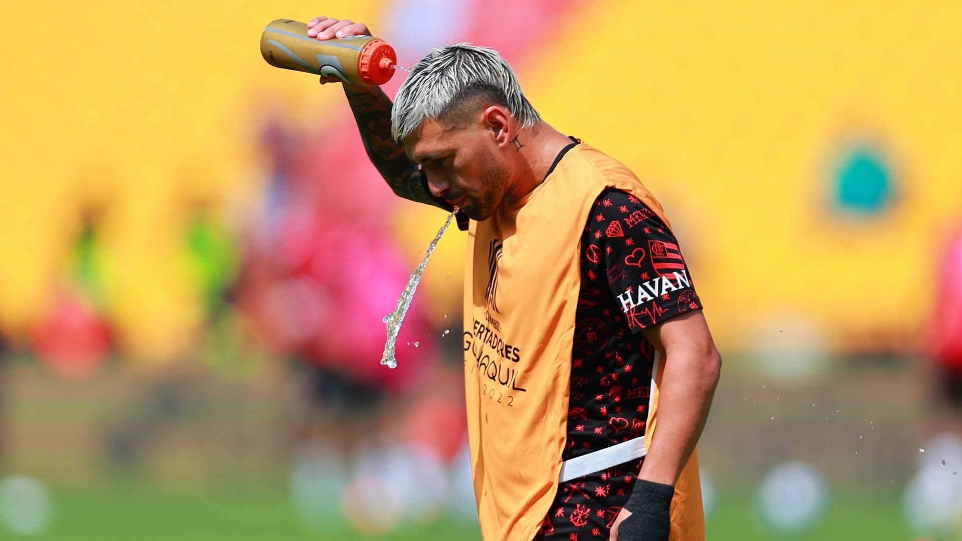 Pré-jogo, Arrascaeta, Flamengo, final Libertadores 29102022