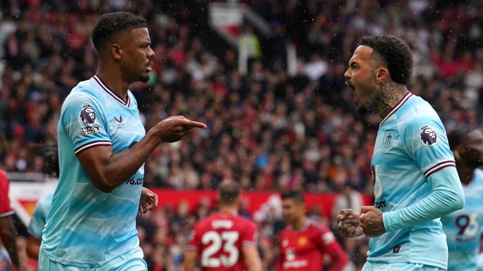 Lyle Foster & Quilindschy Hartman, Burnley FC, August 2025