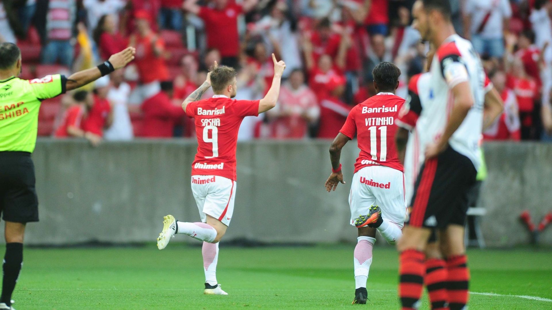 Internacional x Flamengo 16 10 2016 Eduardo Sasha