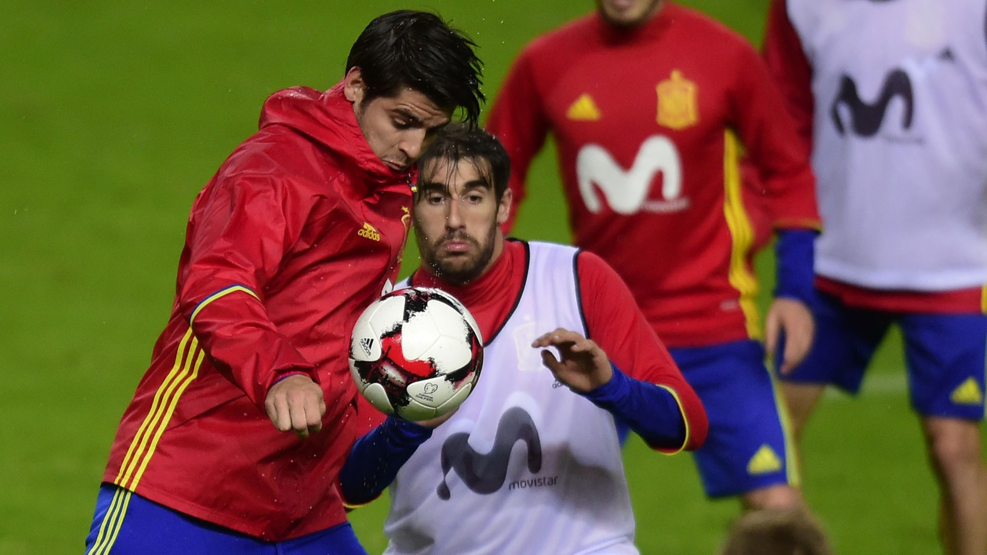 Spain Alvaro Morata Javi Martinez