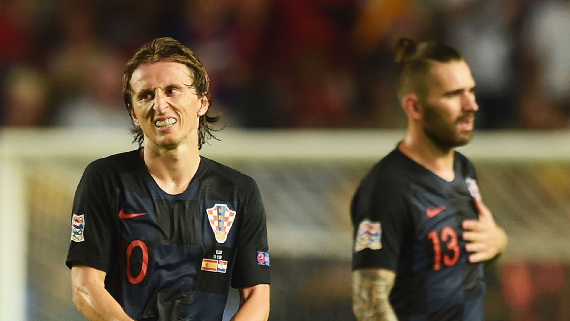 Modric Croatia Spain 2018