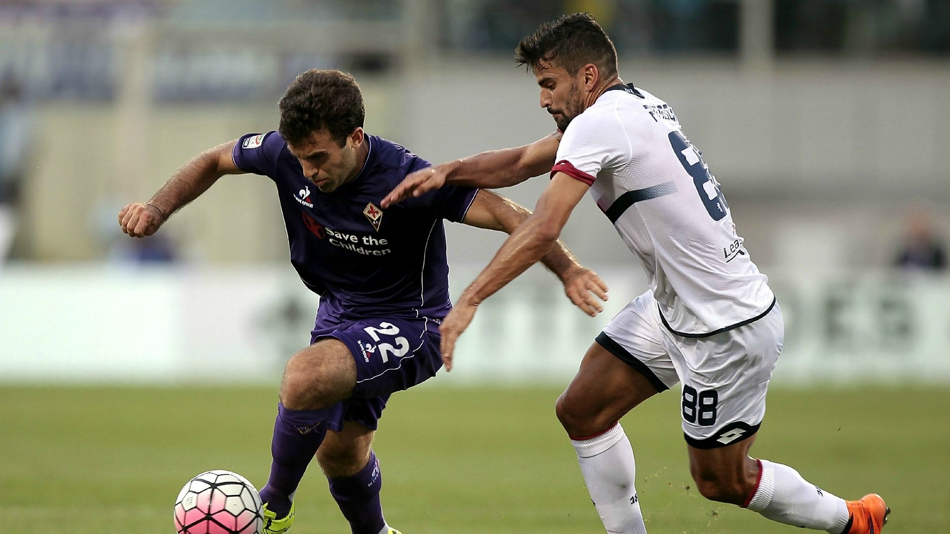 Giuseppe Rossi Tomas Rincon Fiorentina Genoa