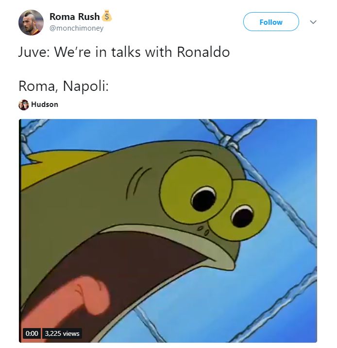 Reaction Ronaldo Juventus transfer