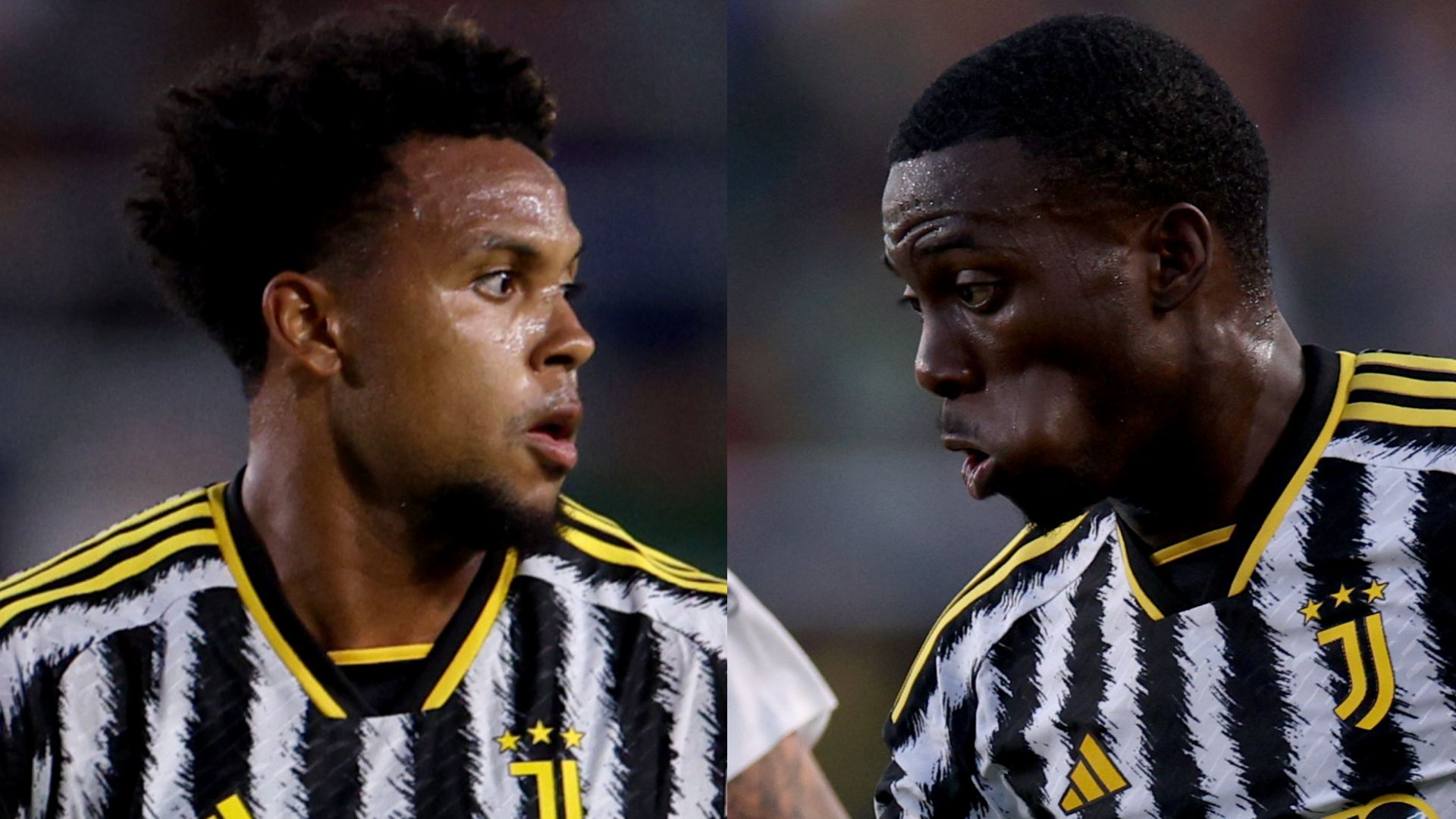 Weston McKennie Tim Weah Juventus 2023-24