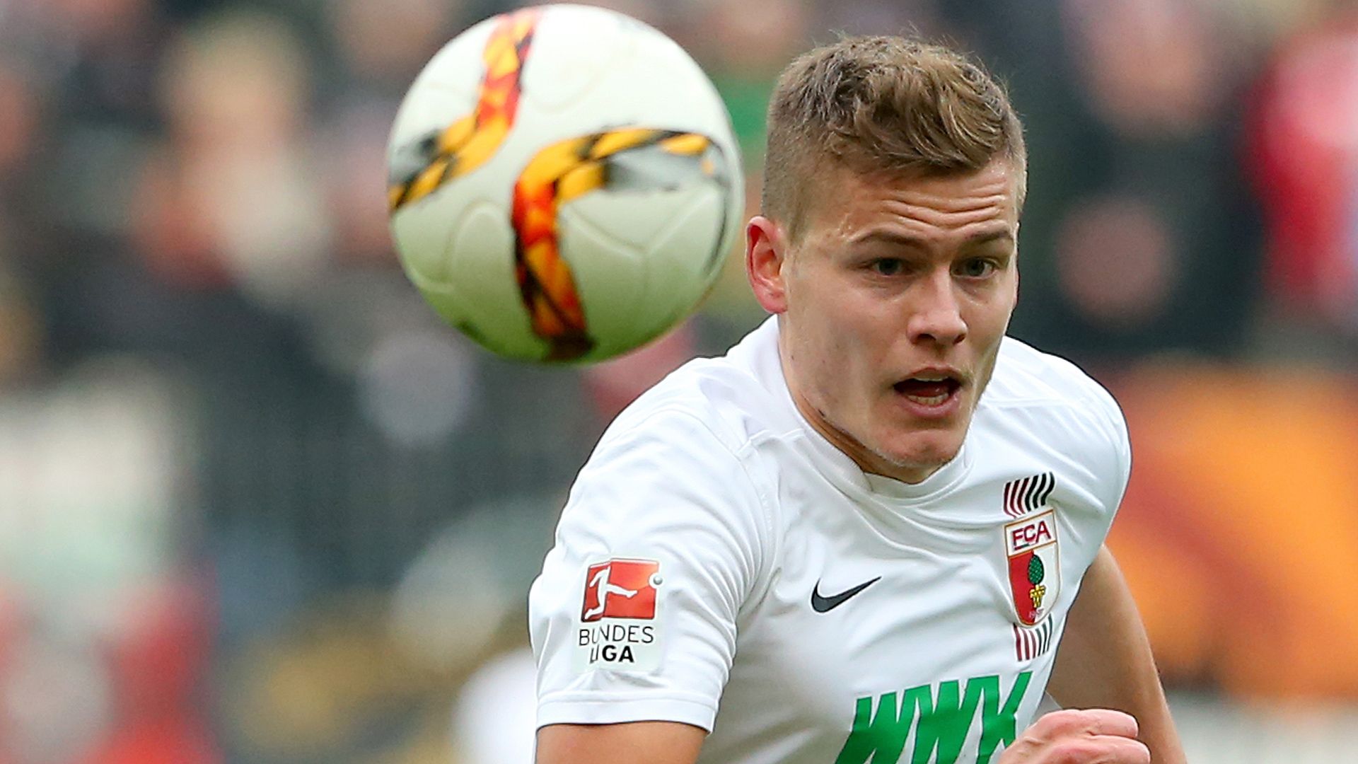 Alfred Finnbogason FC Augsburg Borussia Mönchengladbach 02282016