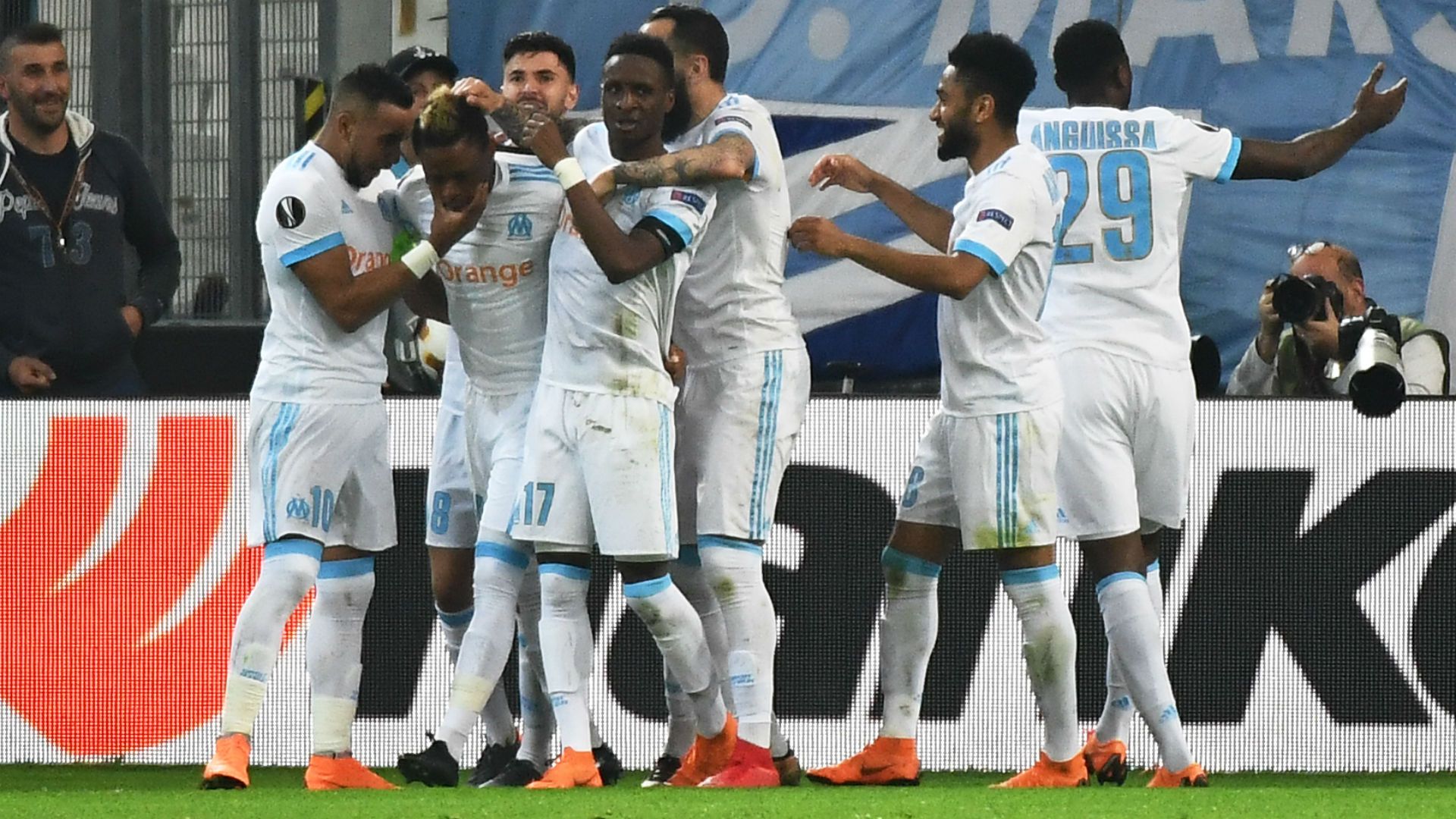 Clinton Njie Marseille Salzburg UEFA Europa League 26042018