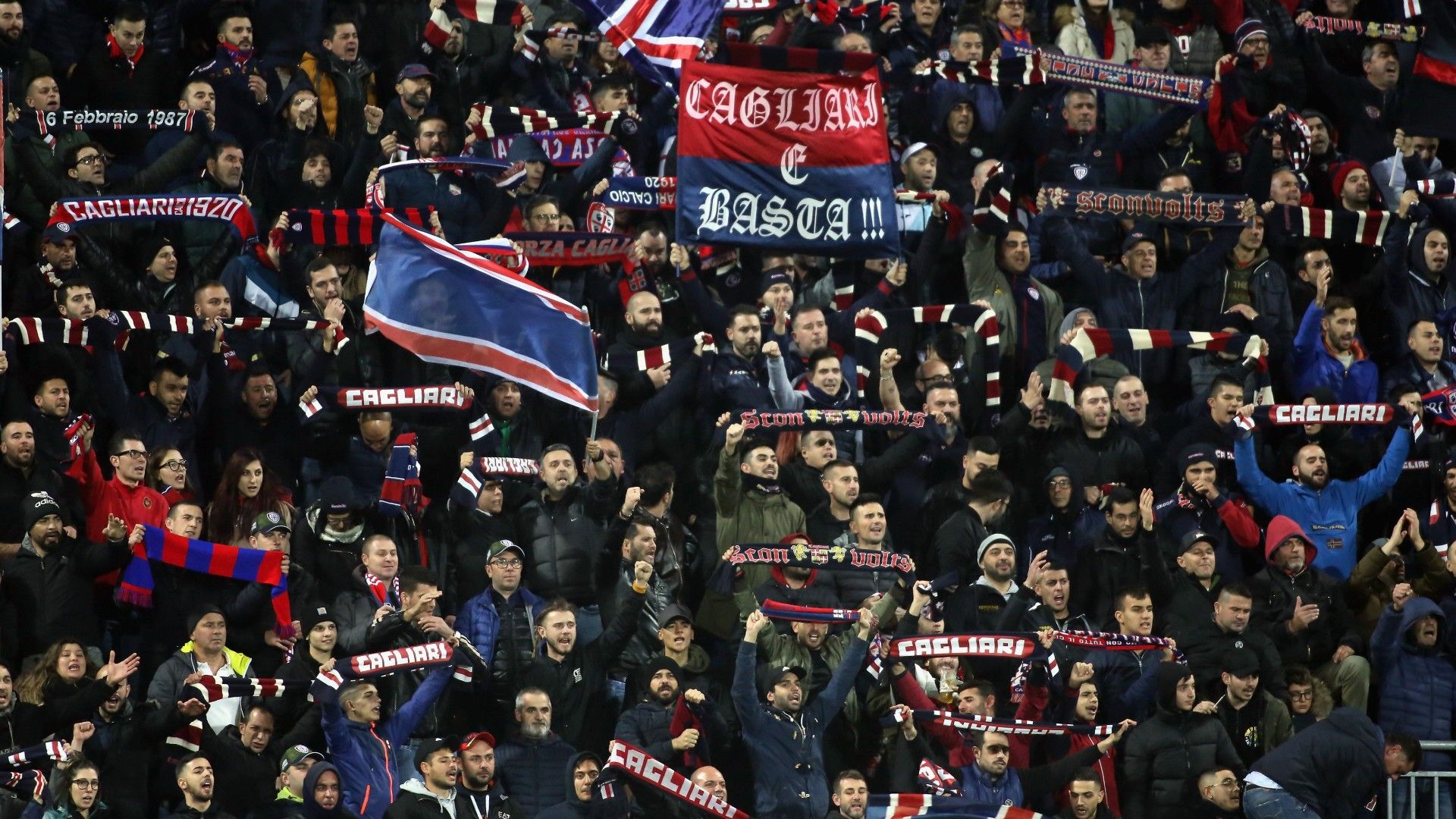 Cagliari fans
