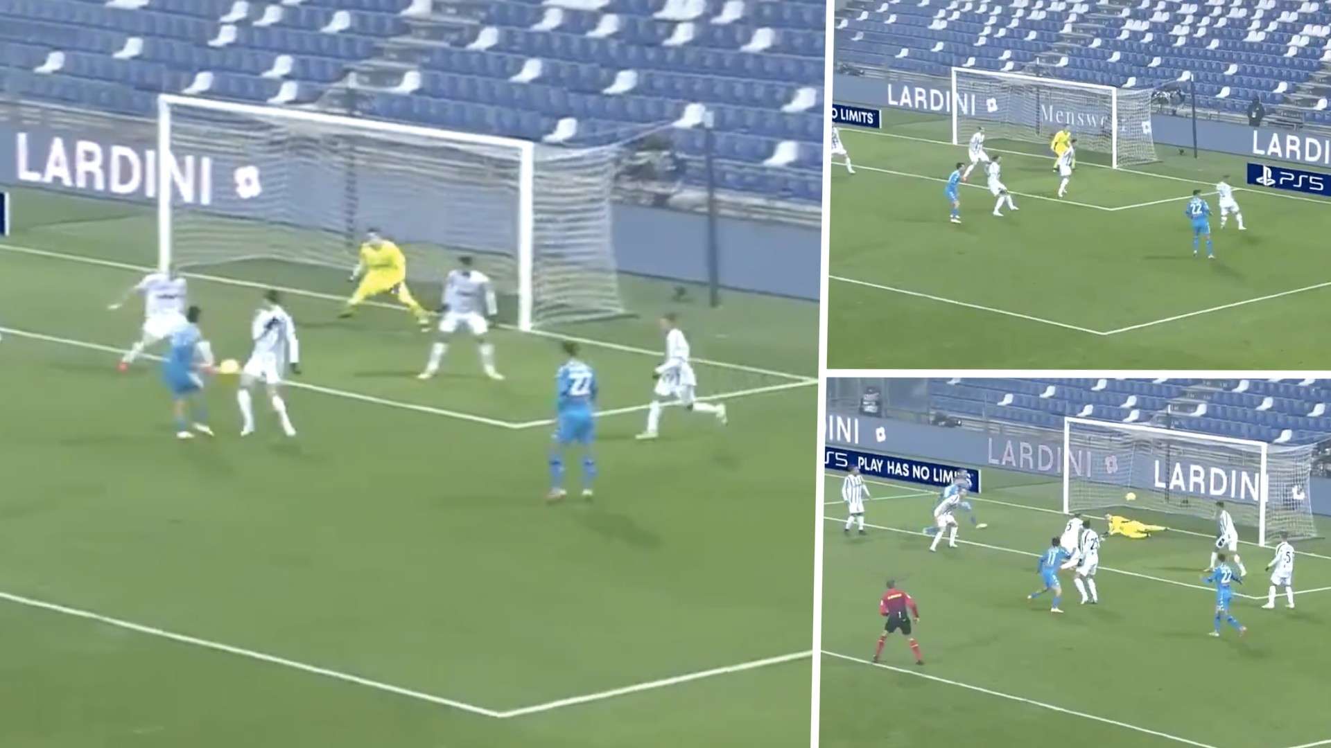 Chucky Lozano falla Juventus