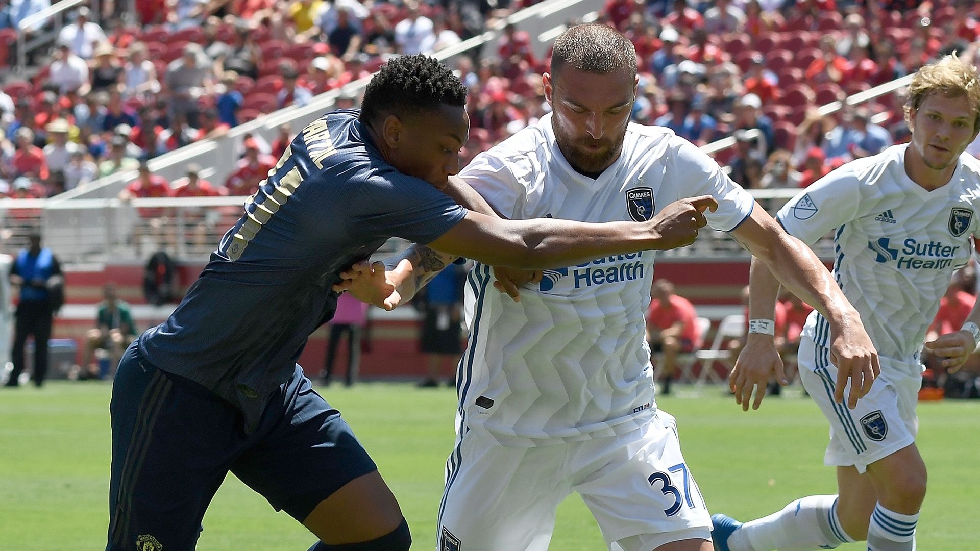 Anthony Martial Man United San Jose Earthquakes Friendly 22072018