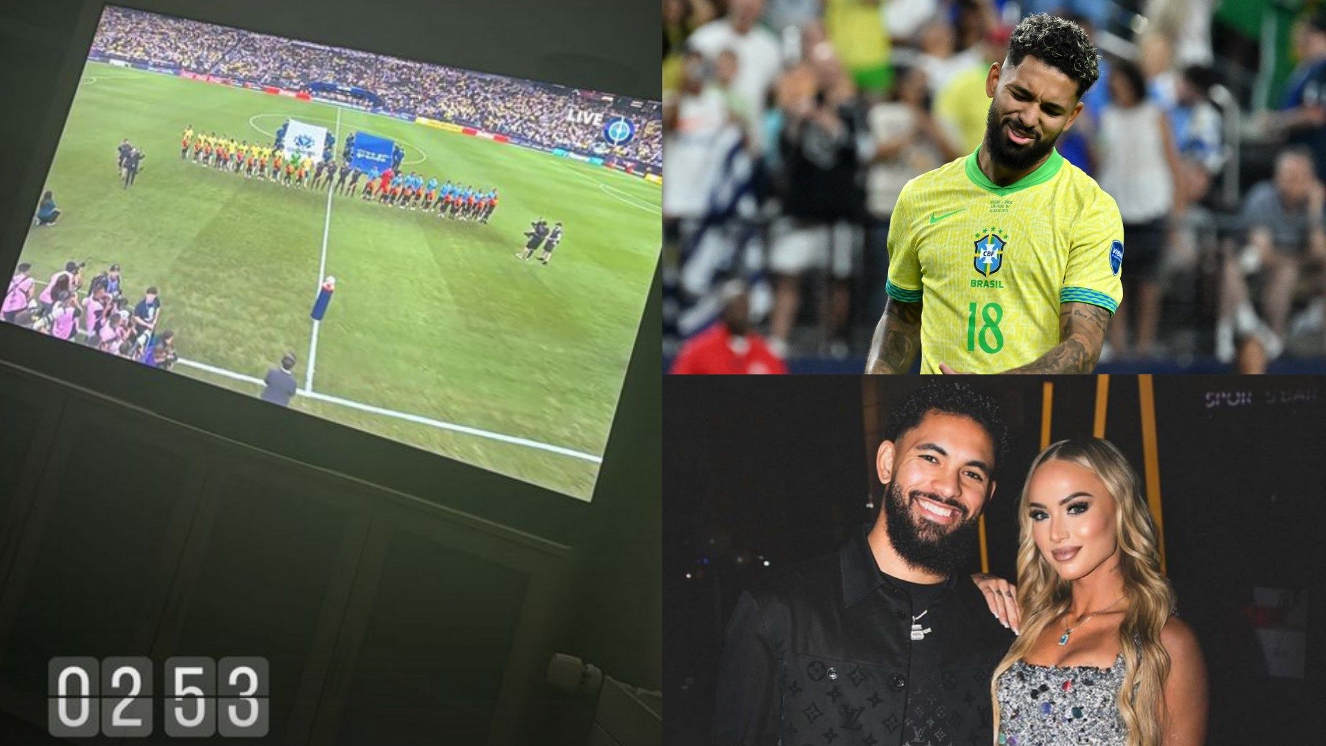 Alisha Lehmann Douglas Luis Brazil Uruguay