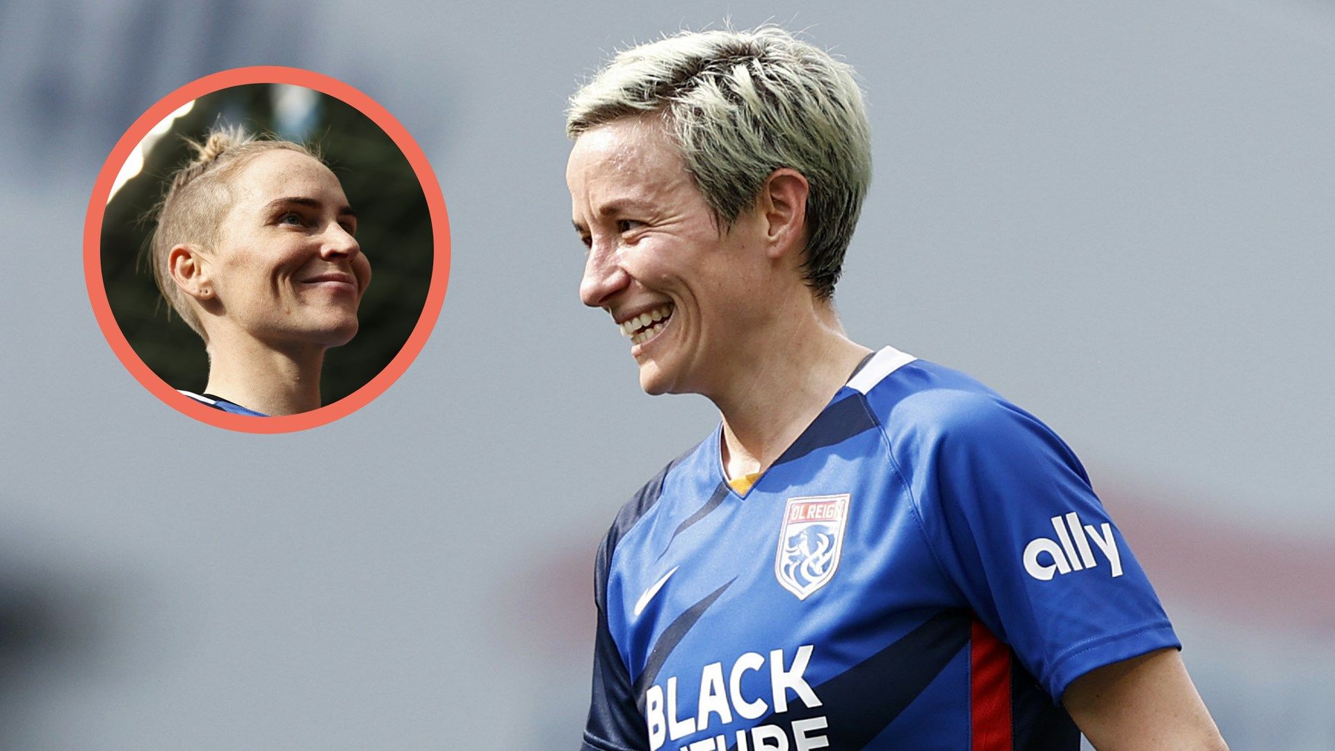 Jess Fishlock Megan Rapinoe OL Reign composite