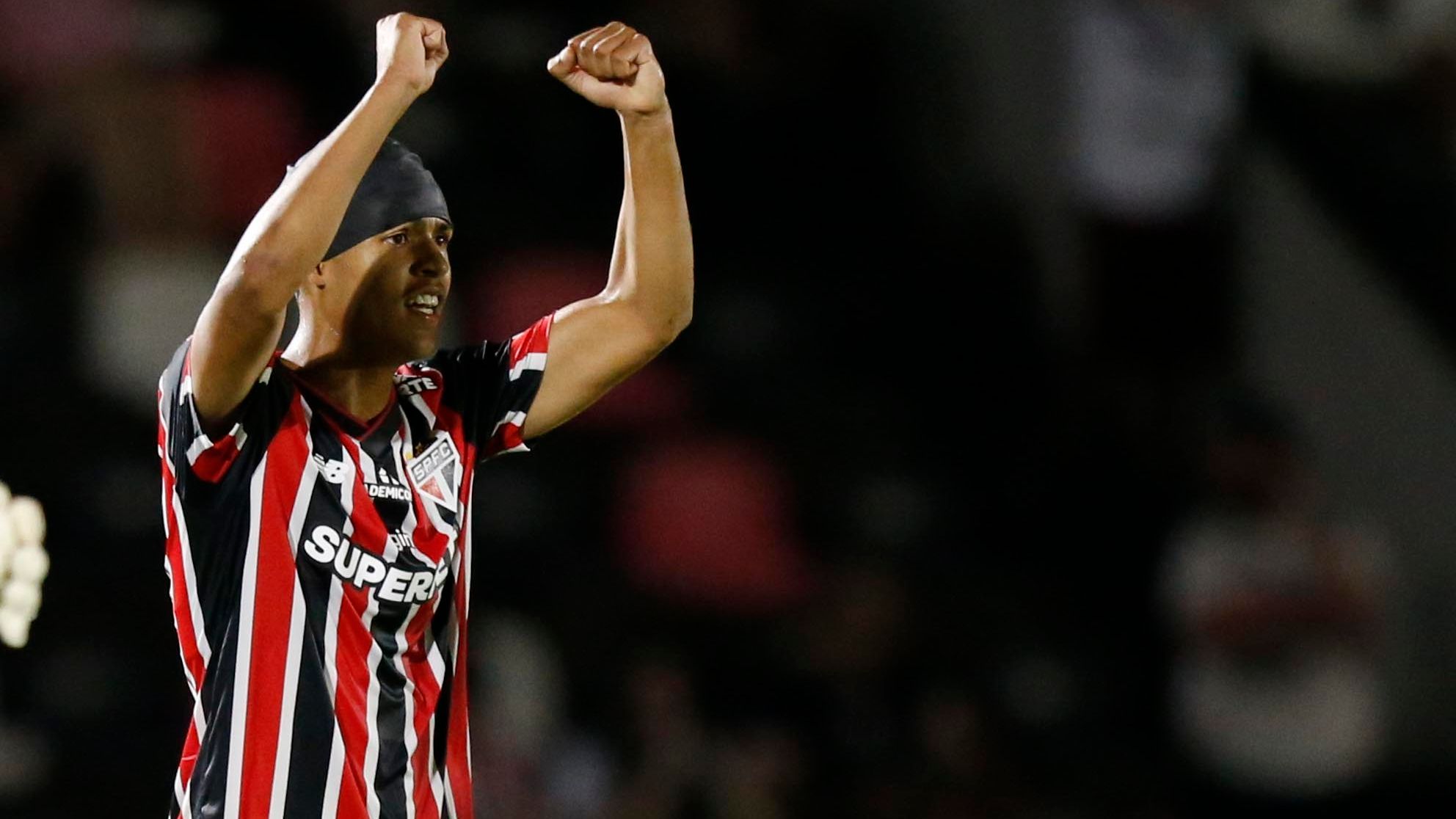 Ryan Francisco no profissional do São Paulo, 2025