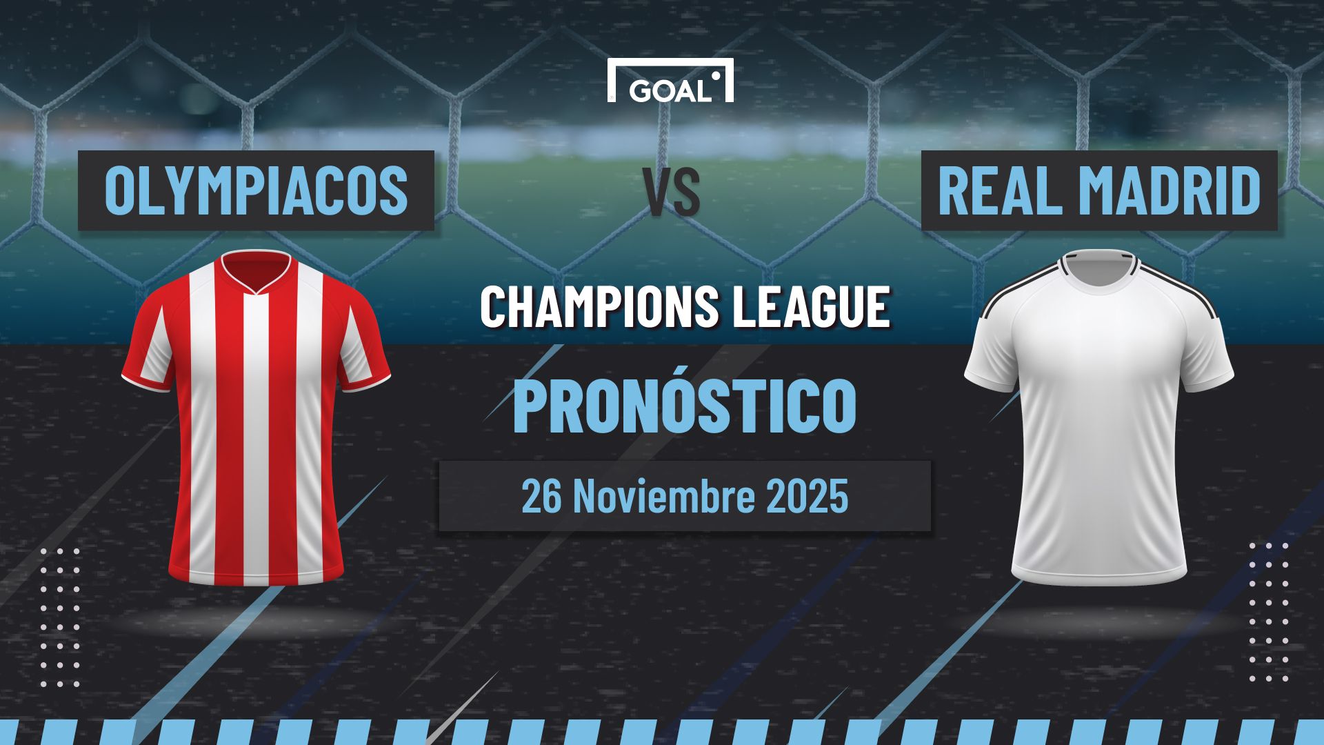 Olympiacos vs Real Madrid Pronóstico y Apuestas Champions League | 26/11/25