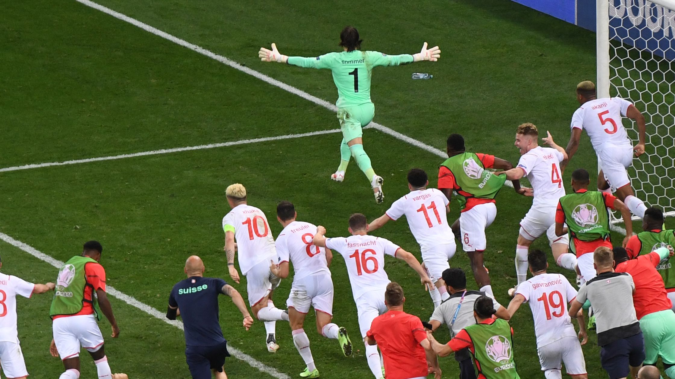 Yann Sommer Svájc Euro 2020